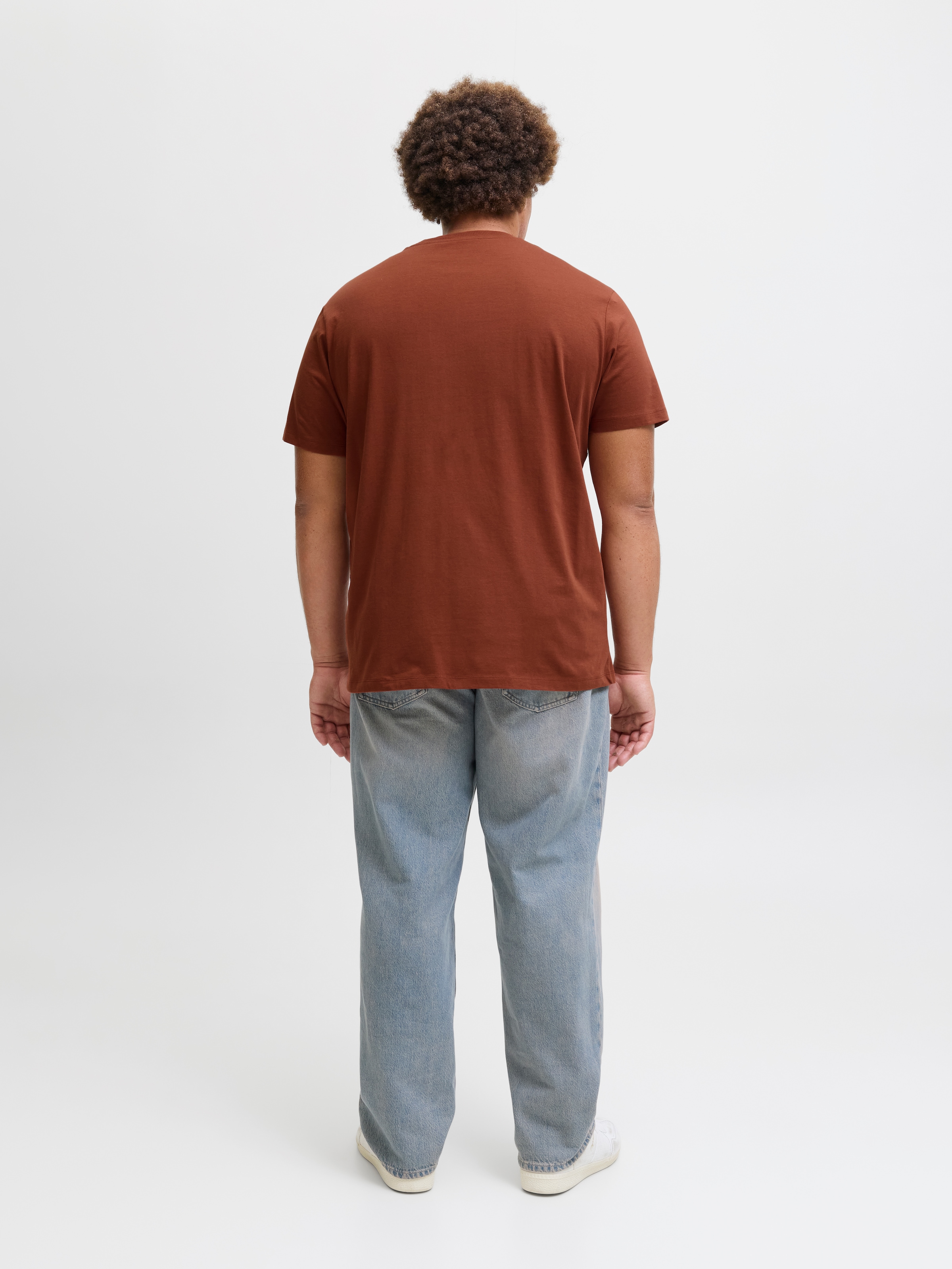 Jack & Jones PlusSize T-Shirt »JJECALEB VARSITY TEE SS O-NECK NOOS PLS«