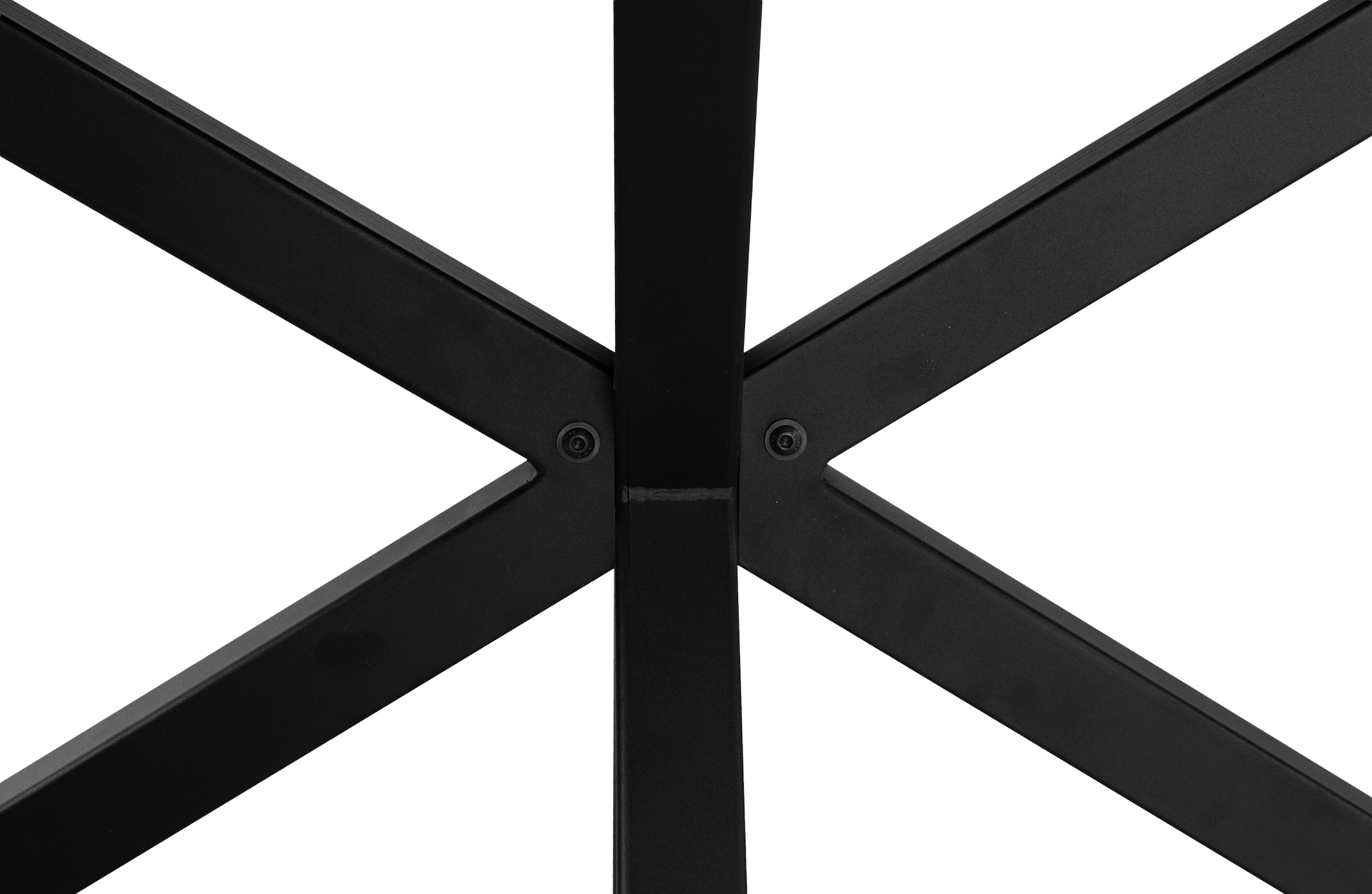 OMG Design »Kent« 1 Stk. tlg. Hochwertige Melamin-Tischplatte mit Metallgestell