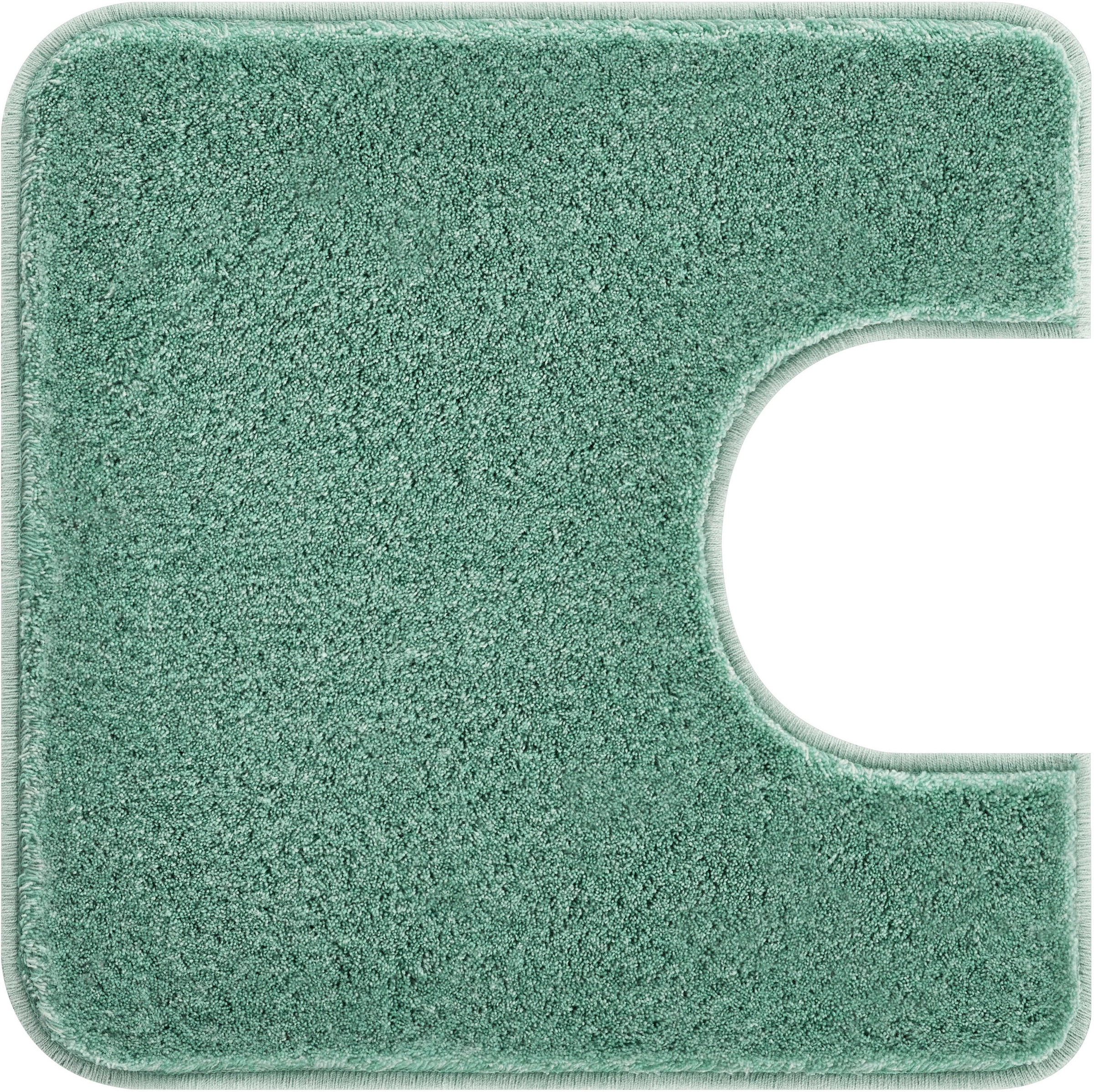Kleine Wolke Badematte »RELAX«, rutschhemmend beschichtet, fußbodenheizungsgeeignet, Badteppich, Uni Farben, rechteckig, rund & als Set erhältlich