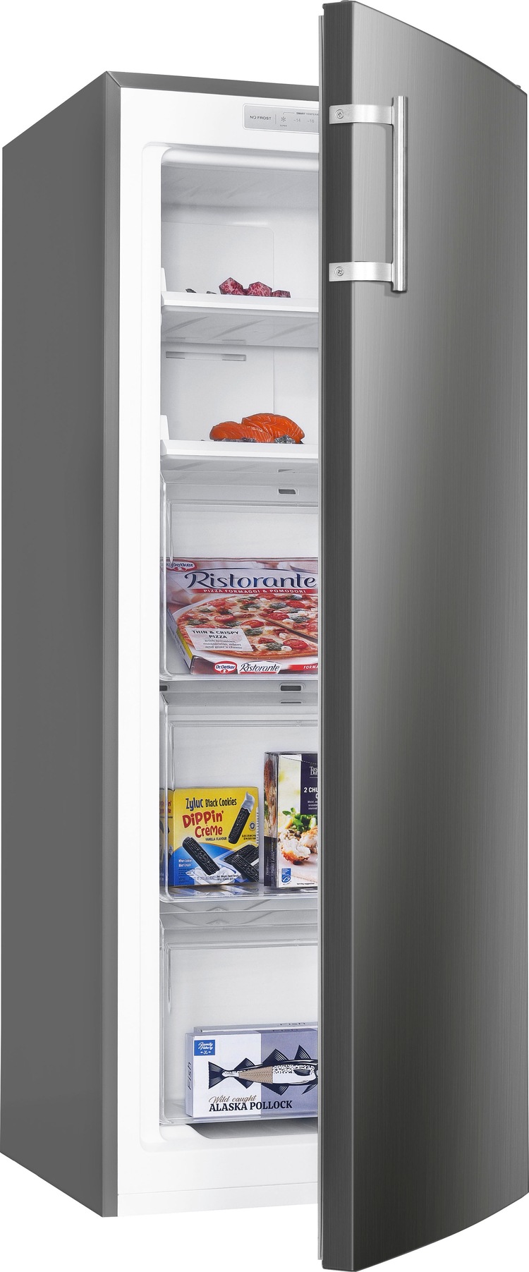 Gefrierschrank »HGS14355CNFI«, 143 cm hoch, 54 cm breit, NoFrost,...