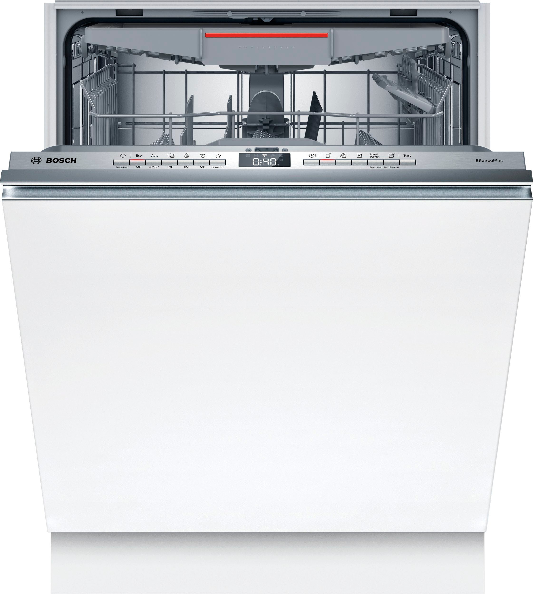 BOSCH vollintegrierbarer Geschirrspüler Serie 4 »SBH4ECX21E«, 14 Maßgedecke