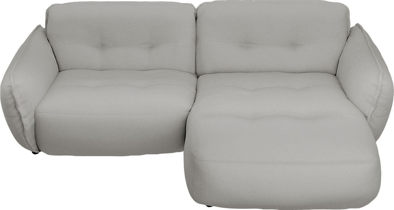 BETYPE Ecksofa »Be Fluffy Mega Sofa, bequem, viel Platz, Breite 289cm, L-Form« Softes Sitzgefühl, moderne Kedernaht, hochwertiger Bezug