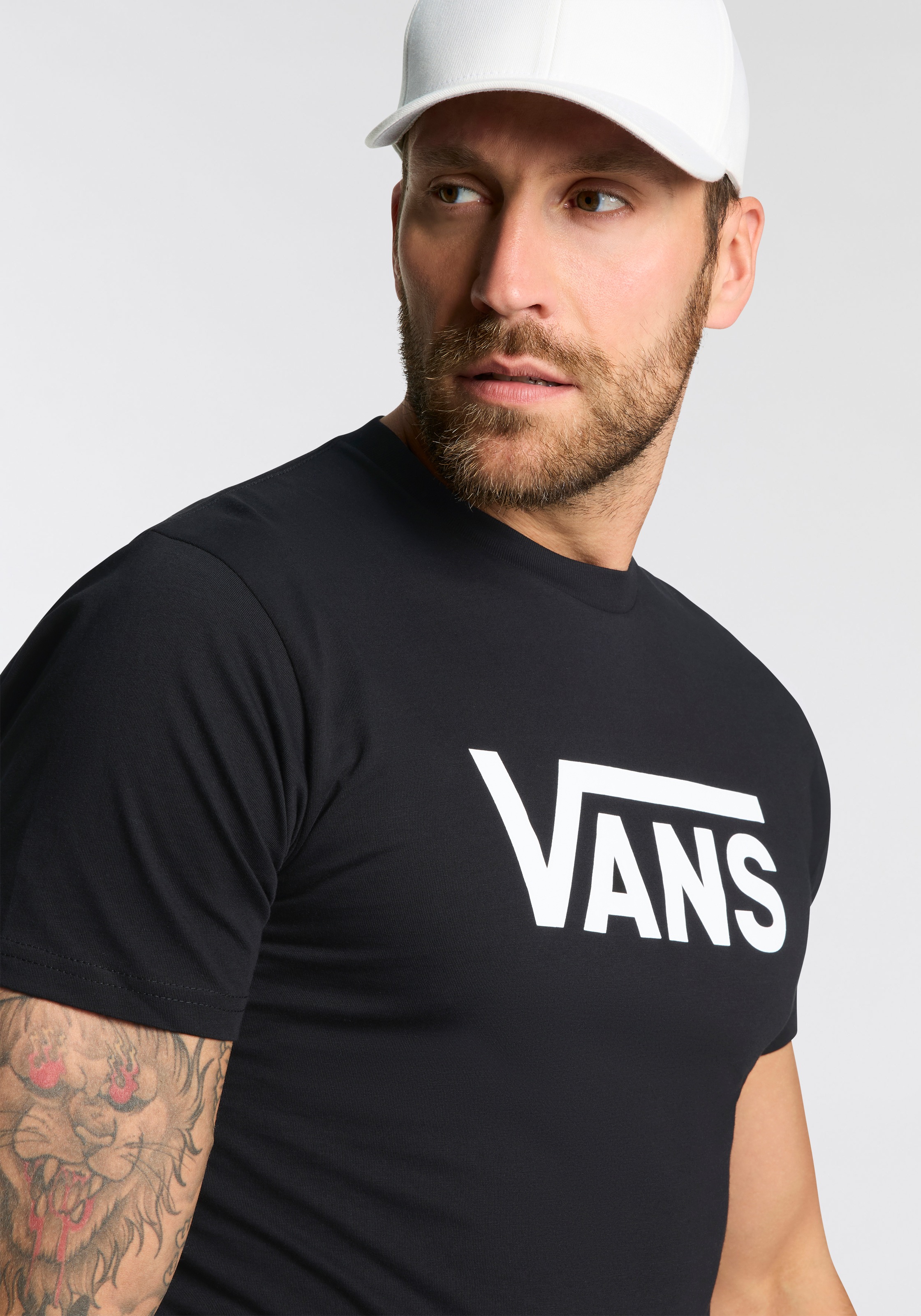 Vans T-Shirt »MN VANS CLASSIC«, Basic T-Shirt mit großem Logoprint