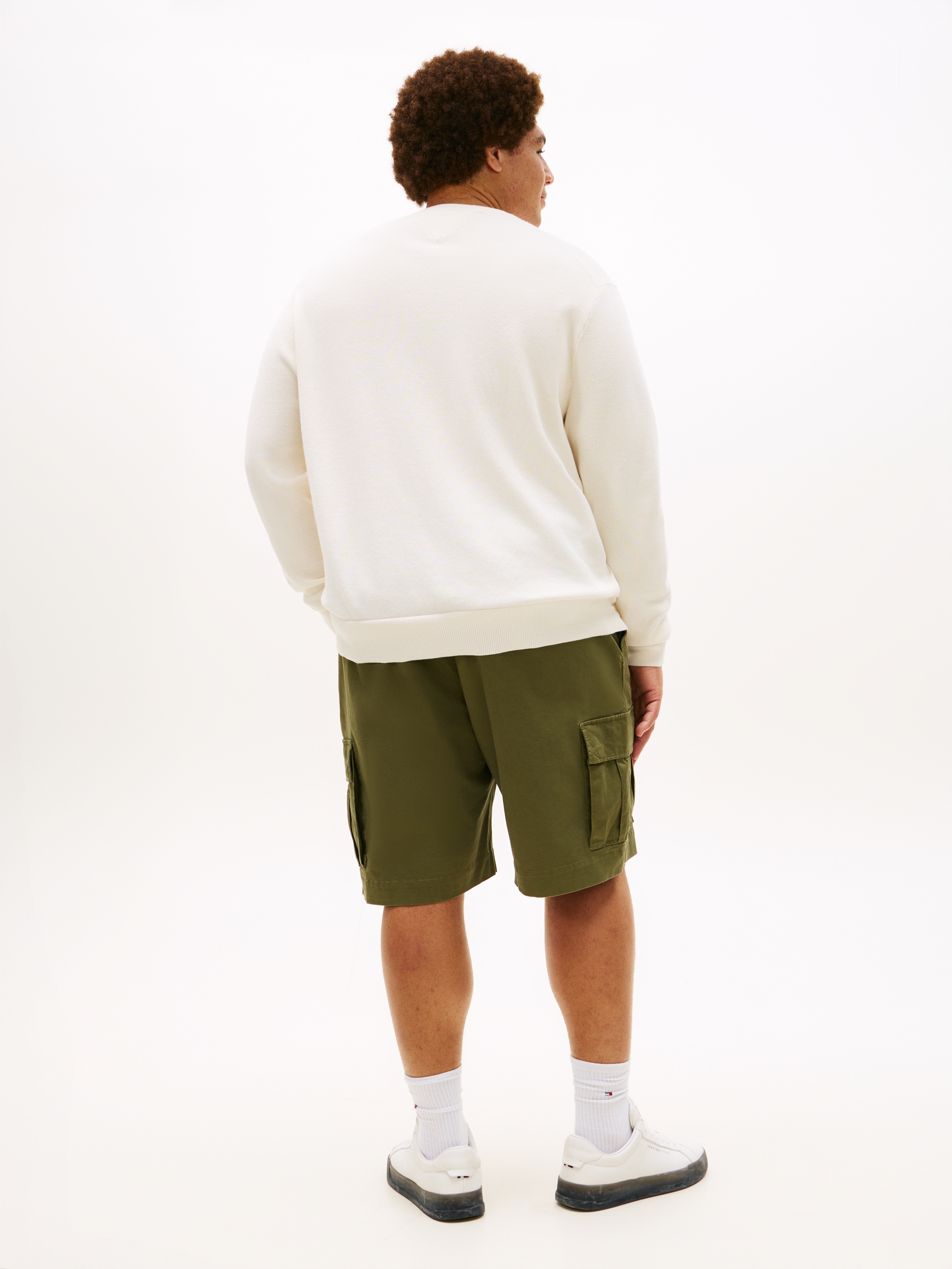 Tommy Hilfiger Big & Tall Rundhalspullover »ESSENTIAL STRUCTURE CREW NECK« Große Größen, regular fit