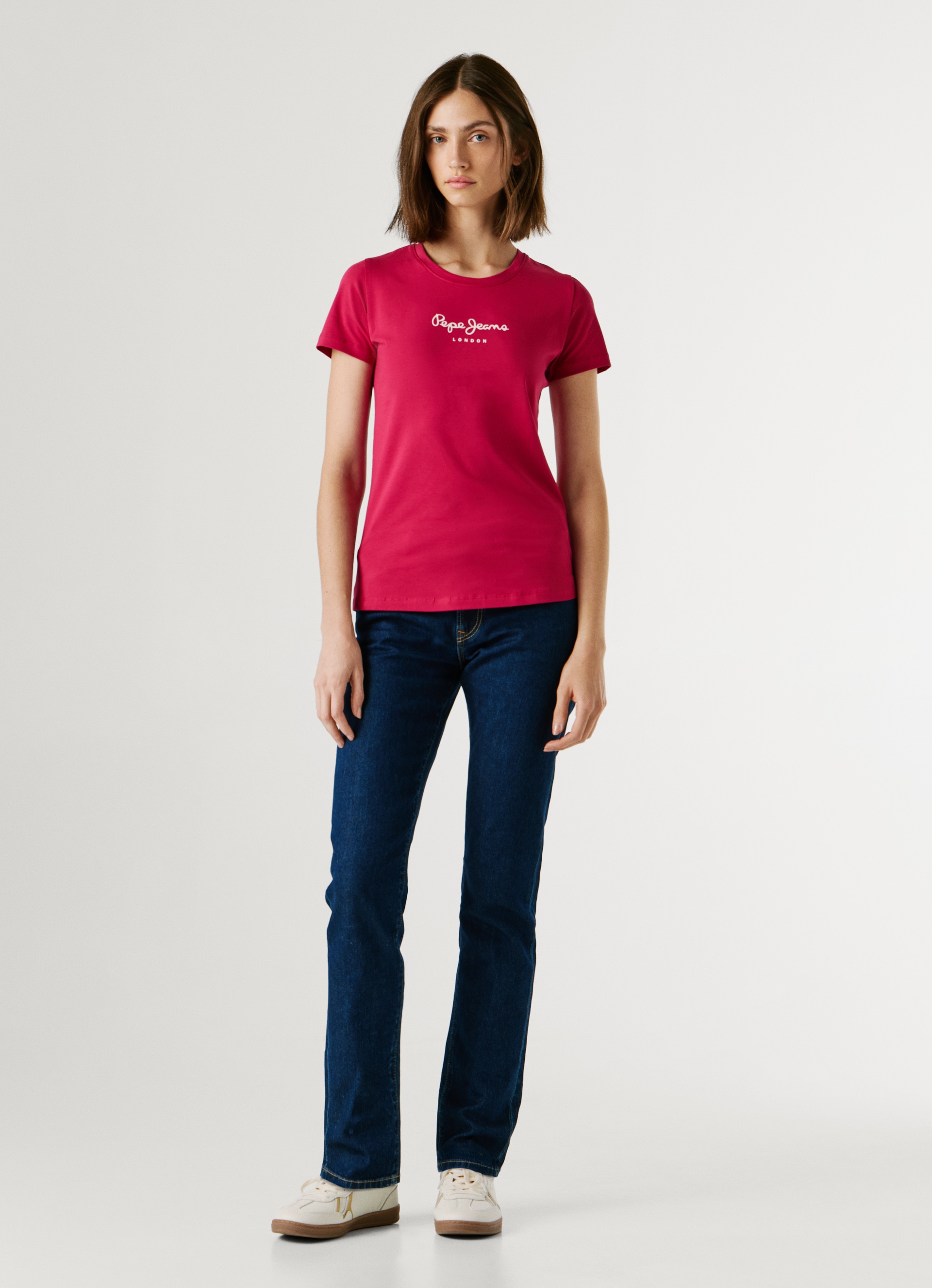 Pepe Jeans T-Shirt »NEW VIRGINIA« mit Logo-Print