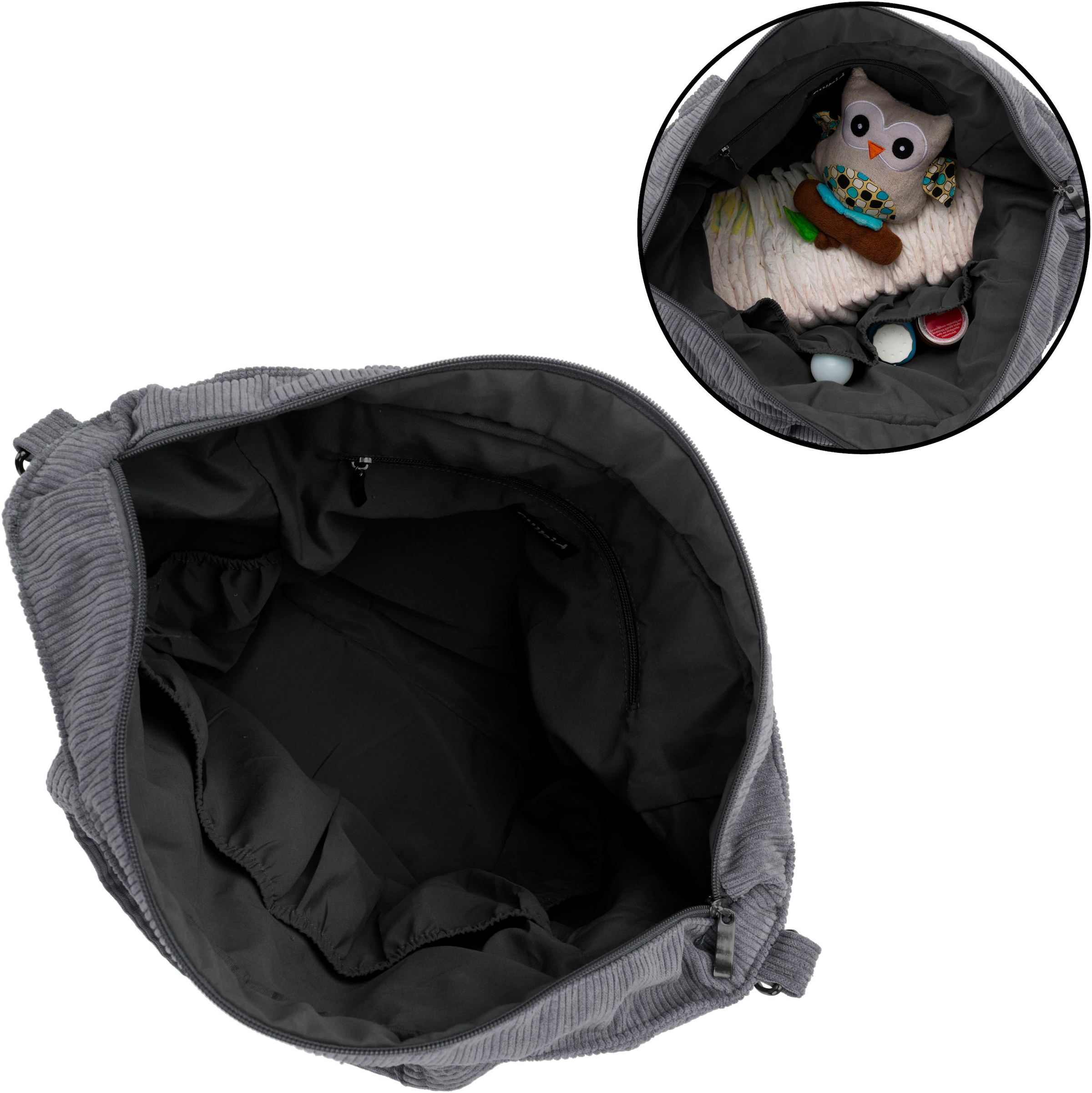 Fillikid Wickeltasche »Cord«, inklusive Thermotasche