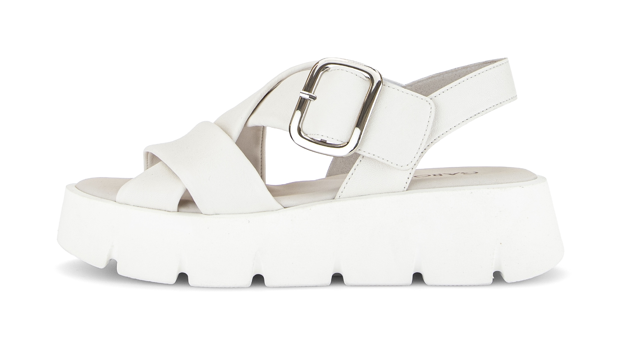 Gabor Keilsandalette  Plateau, Sommerschuh, Riemchensandale mit Best Fitting Ausstattung