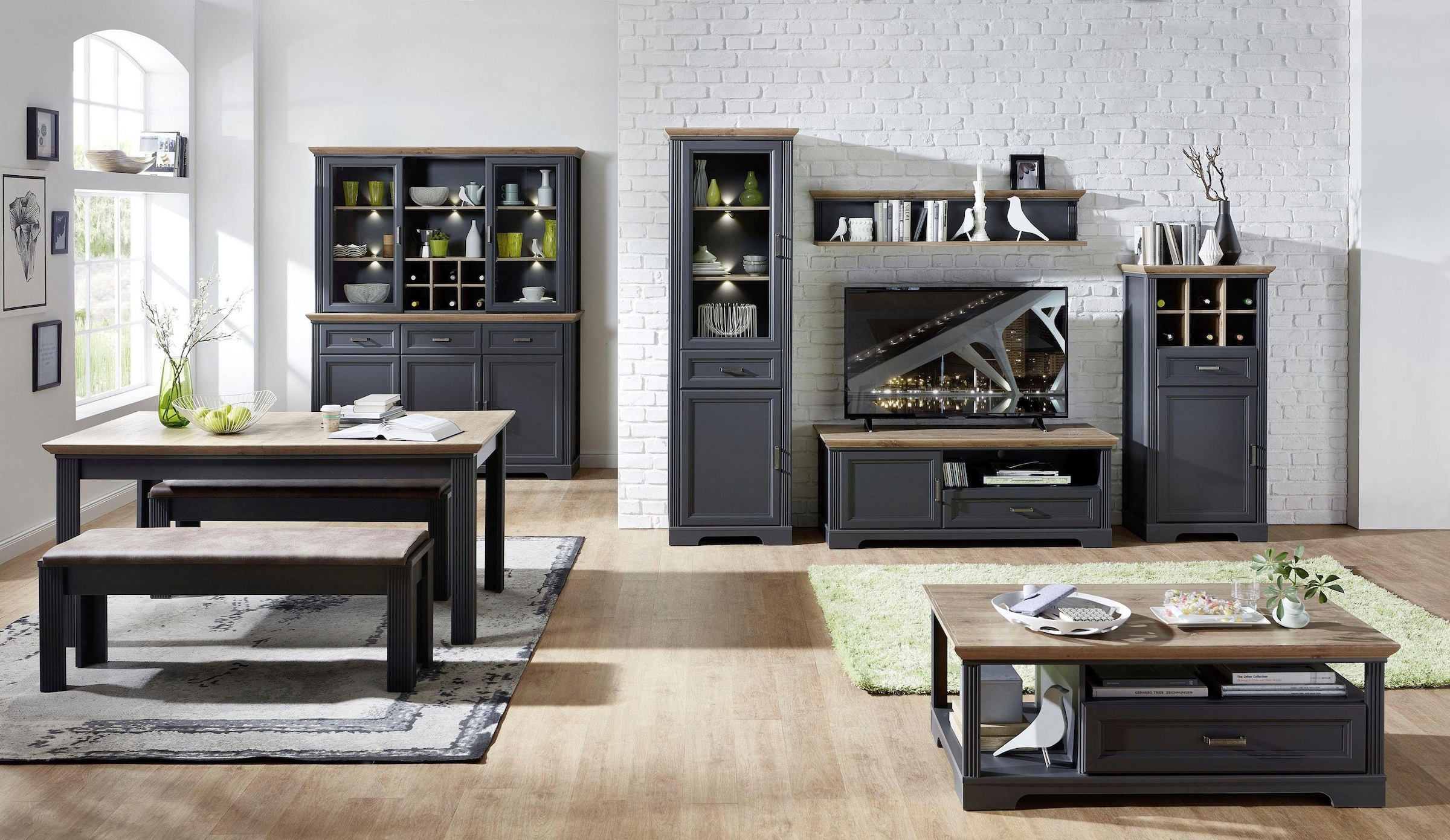 Innostyle Sitzbank »Jasmin«, Breite 126 cm