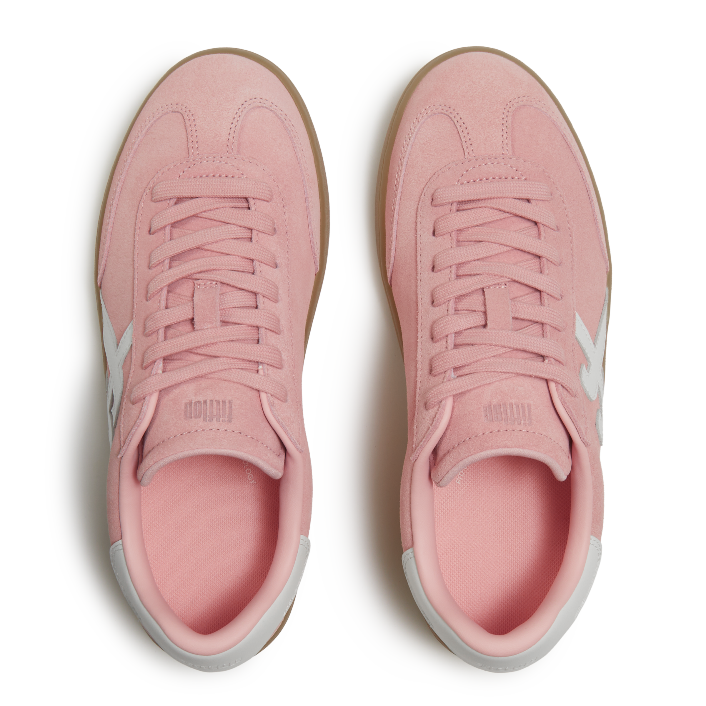 Fitflop Plateausneaker »THE DASH T-TOE«  Halbschuh, Schnürschuh, Retro Sneaker mit gepolstertem Schaftrand
