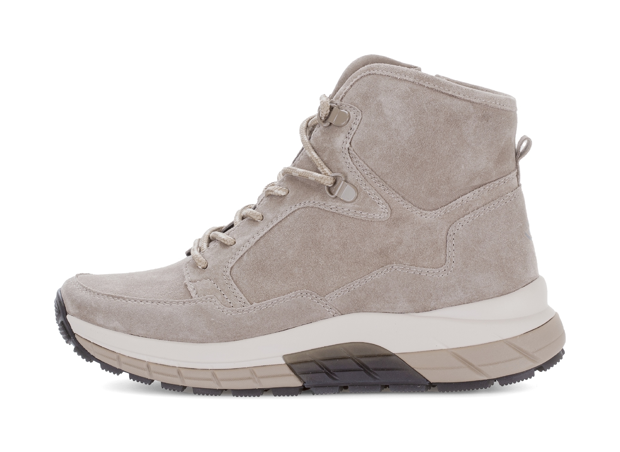 rollingsoft Schnürboots  , Keilabsatz, Stiefelette, mit Haken, im Bergsteiger-Look