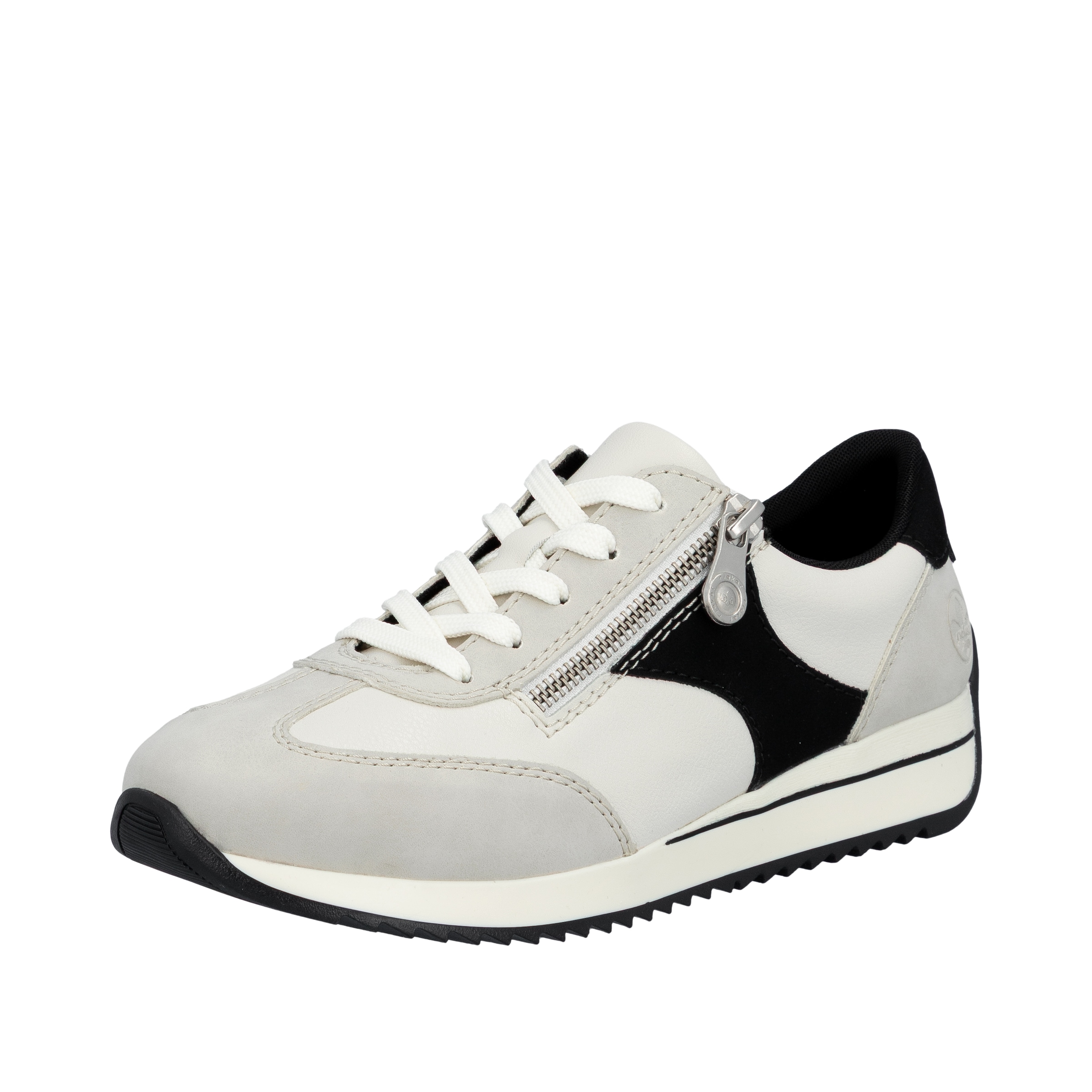 Rieker Sneaker  Schnürschuh, Halbschuh, Freizeitsneaker mit Kontrastdetails