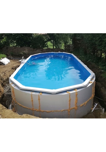 Poolwandisolierung »Pool Protector T60«, (32 St.), für Ovalformbecken der Größe...