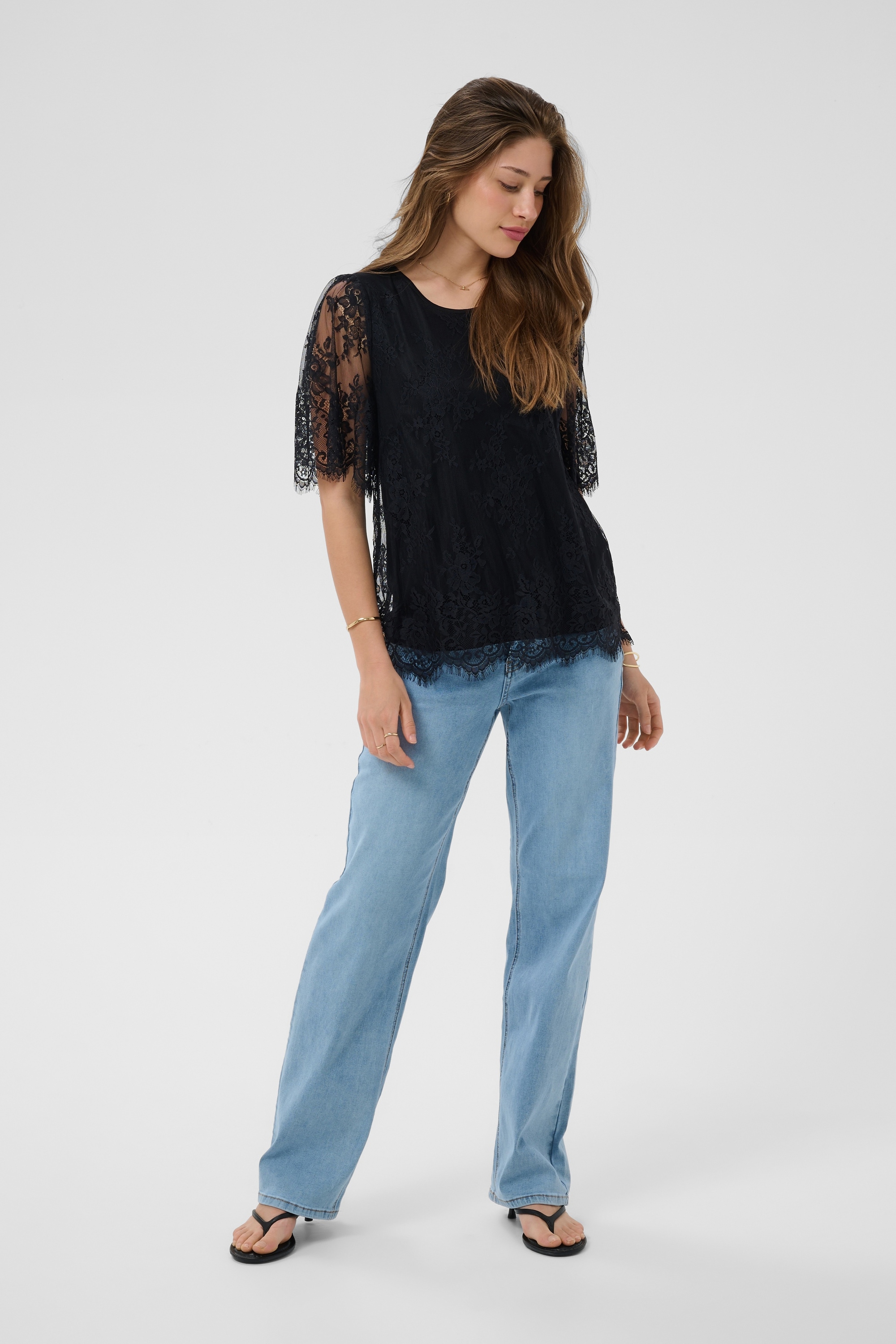Cream Kurzarmbluse »Damen Kurzarm-Bluse CRMira«