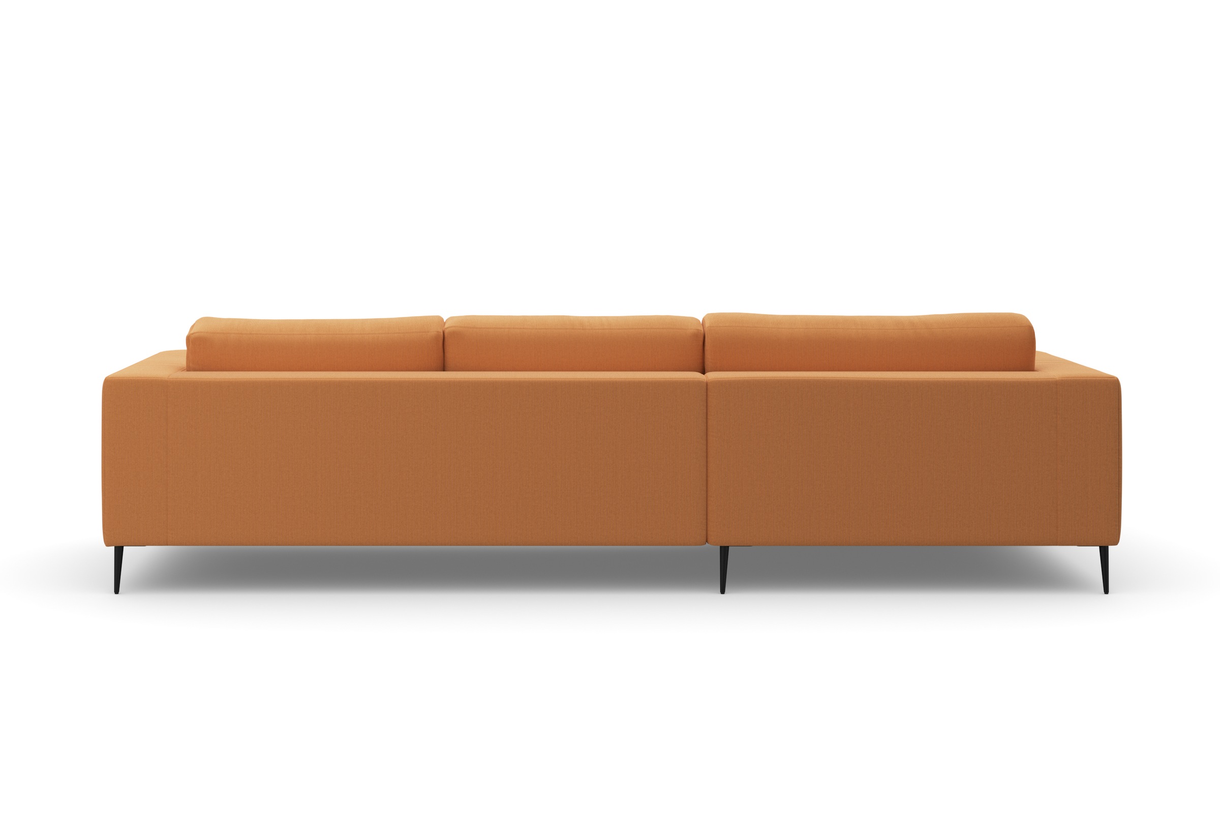 DOMO collection Ecksofa »Modica, zeitlos und elegant, L-Form«, moderne Optik mit extrabreiter Recamiere, auch in Cord