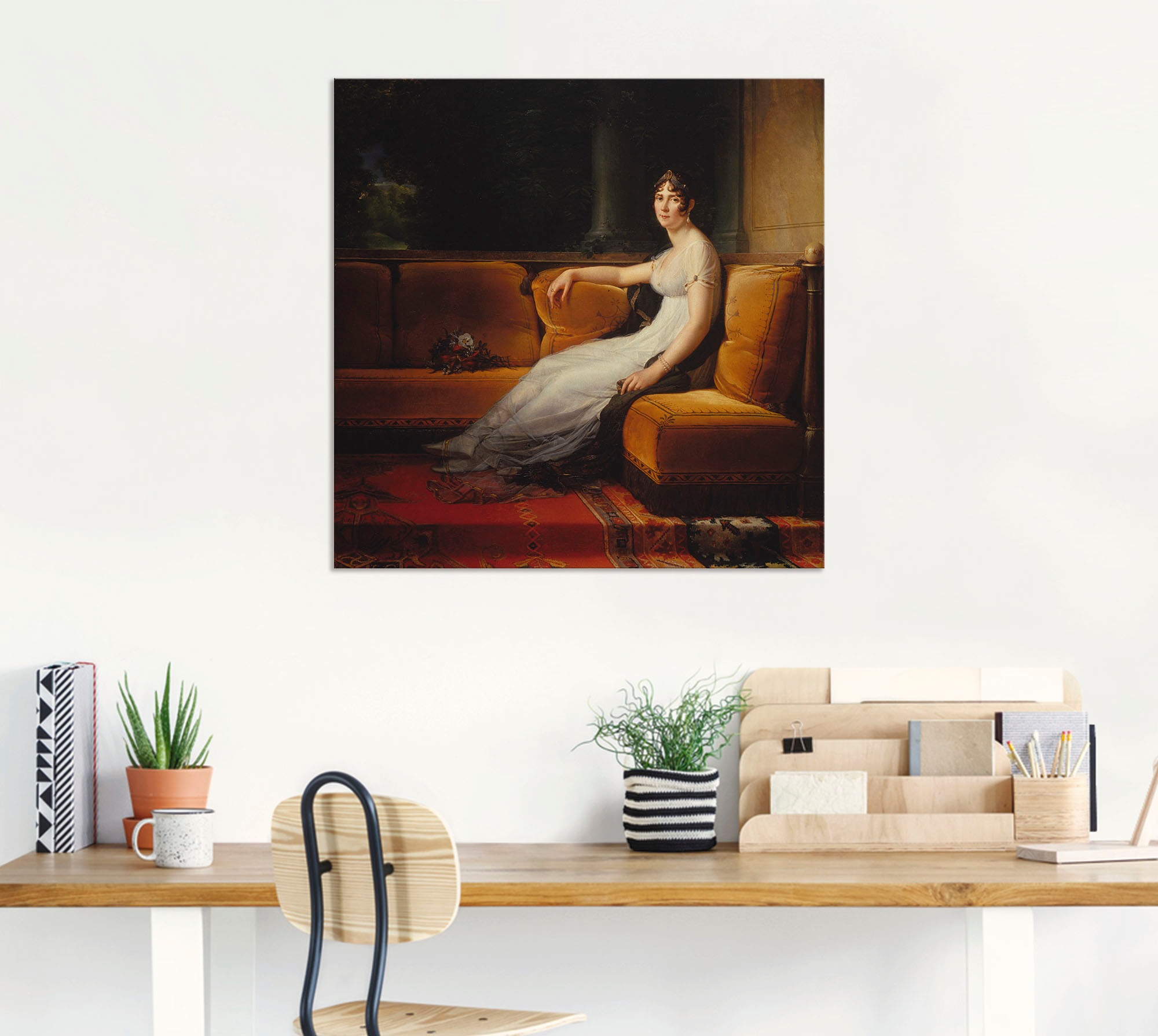 Artland Wandbild »Josephine, Gemahlin Napoleon Bonapartes«, Frau, (1 St.), als Alubild, Leinwandbild, Wandaufkleber oder Poster in versch. Größen