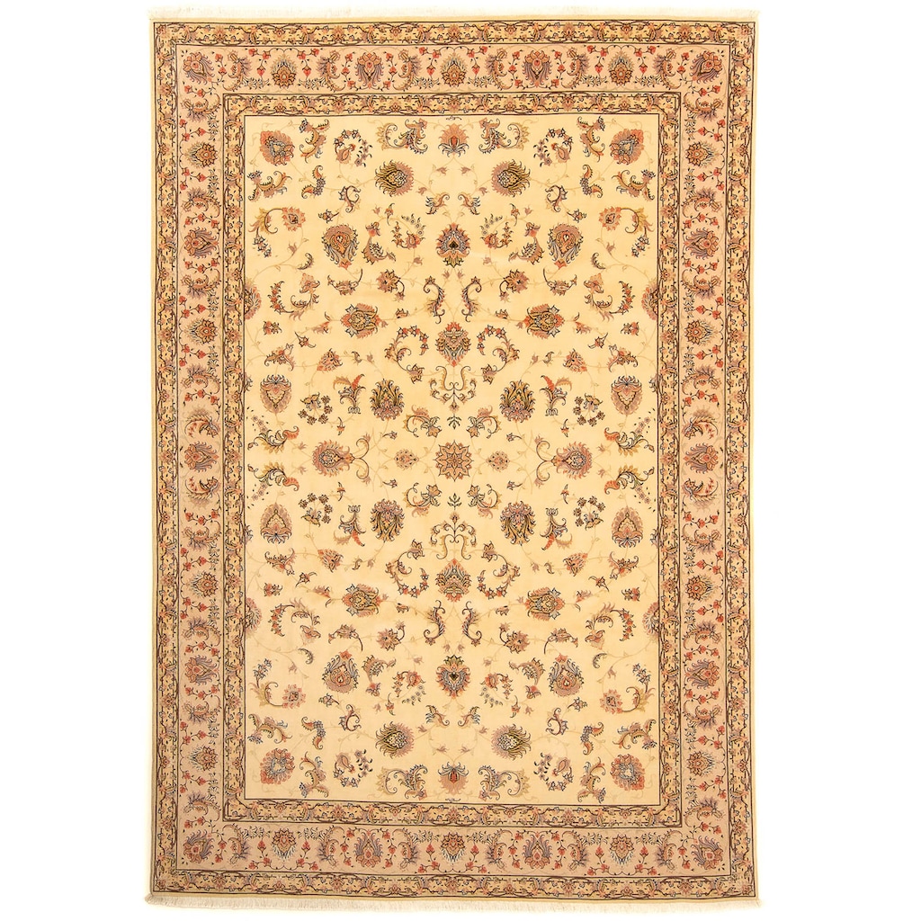 morgenland Orientteppich »Perser - Täbriz - Royal - 360 x 257 cm - beige«, rechteckig