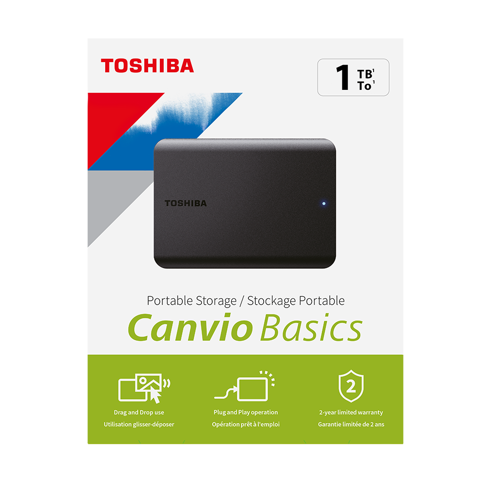 Toshiba externe HDD-Festplatte »Canvio Basics Anschluss Micro-B) 2022«, jetzt OTTO USB (Typ A 3.2 Zoll, 2,5 auf Gen 1-Kabel bei