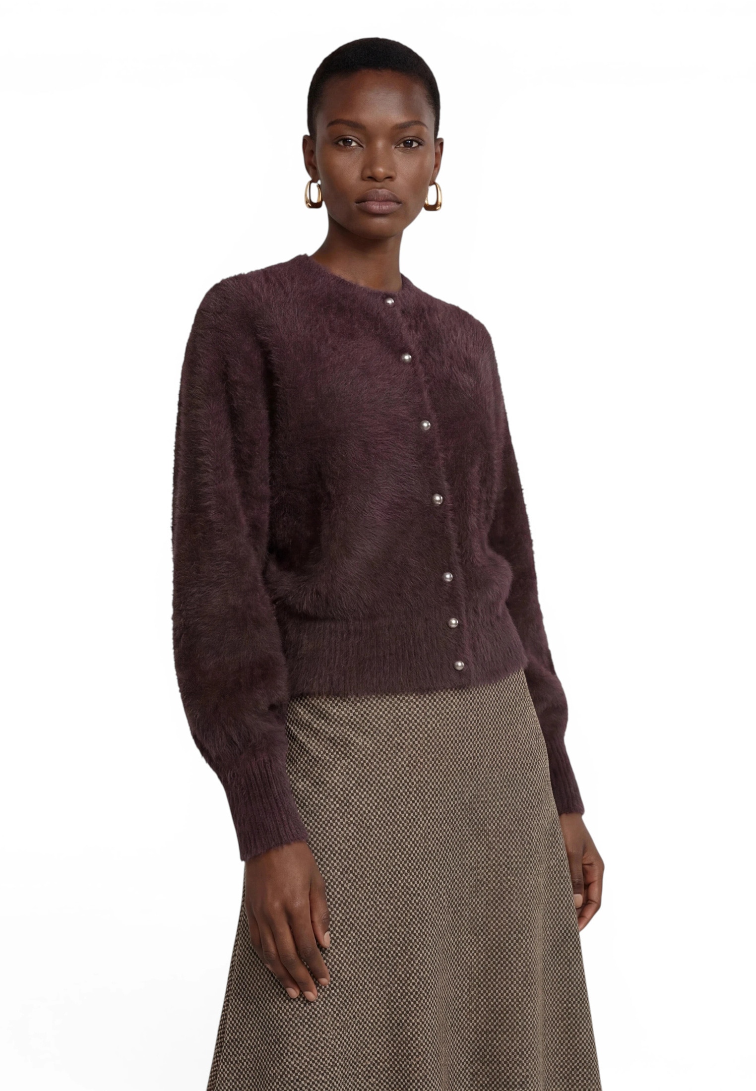 Zero Cardigan »Strick-Cardigan mit Fledermausärmeln«