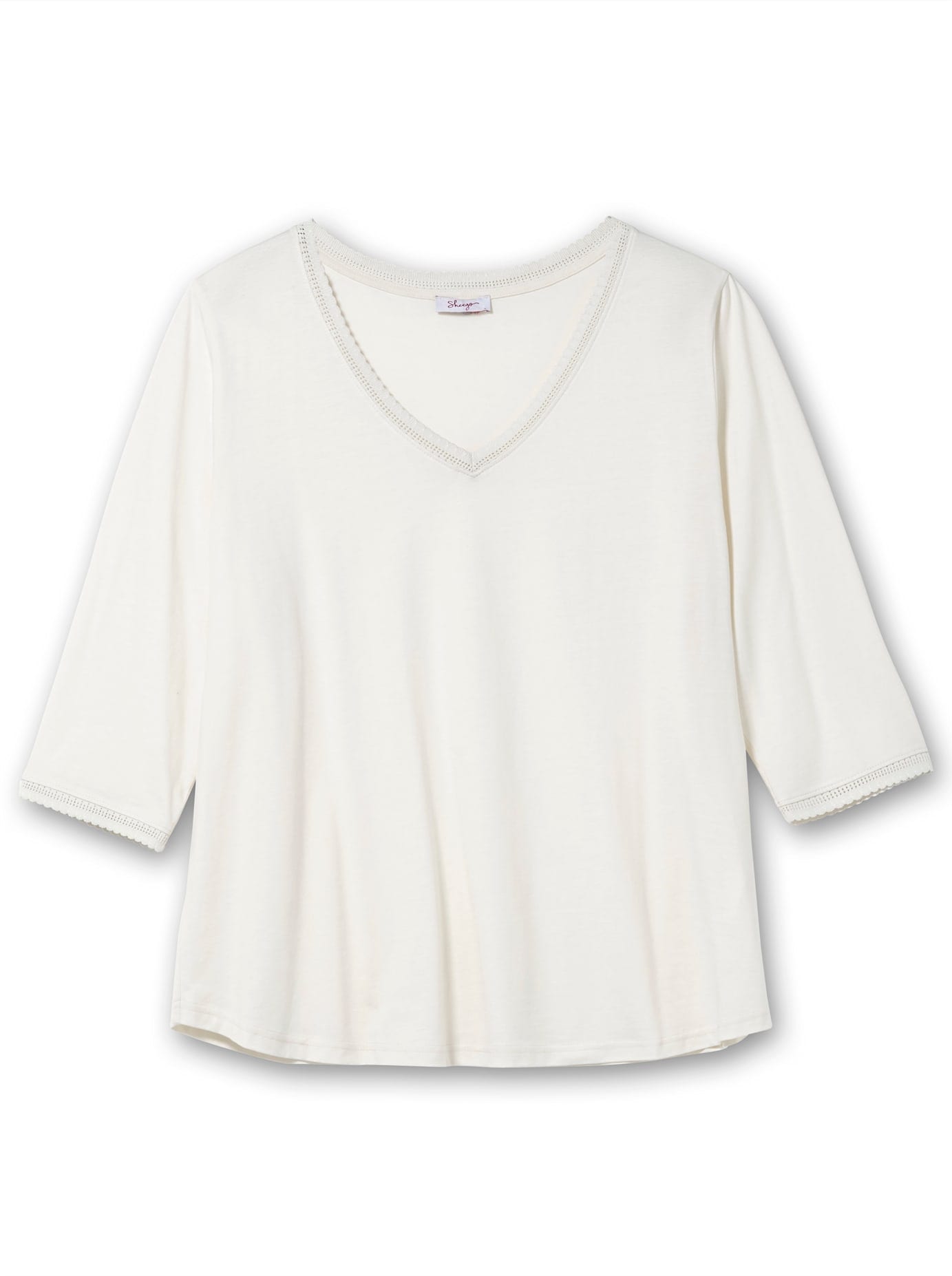 Sheego 3/4-Arm-Shirt »3/4-Arm-Shirt« 1 tlg.