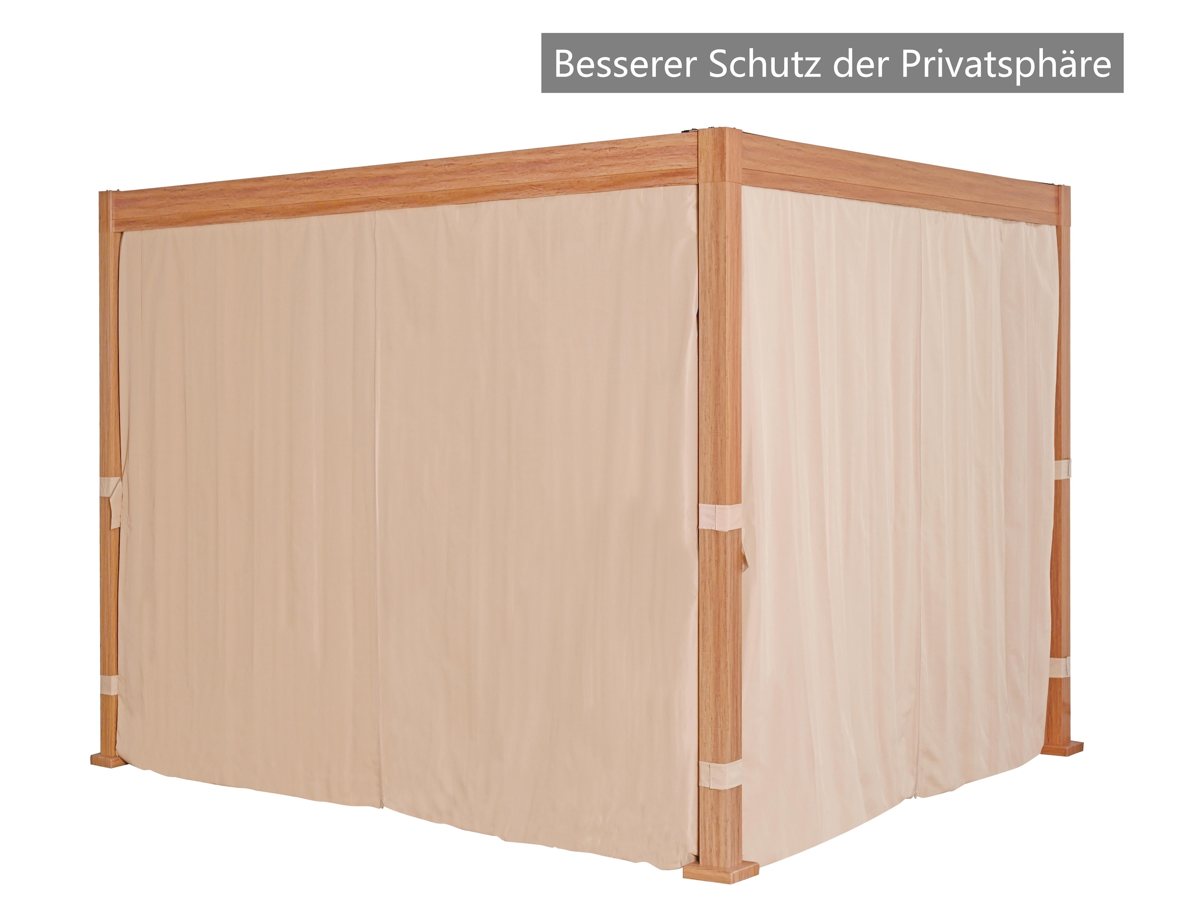 KONIFERA Pavillon »Alhambra« verschiedene Größen, inkl. Seitenwände