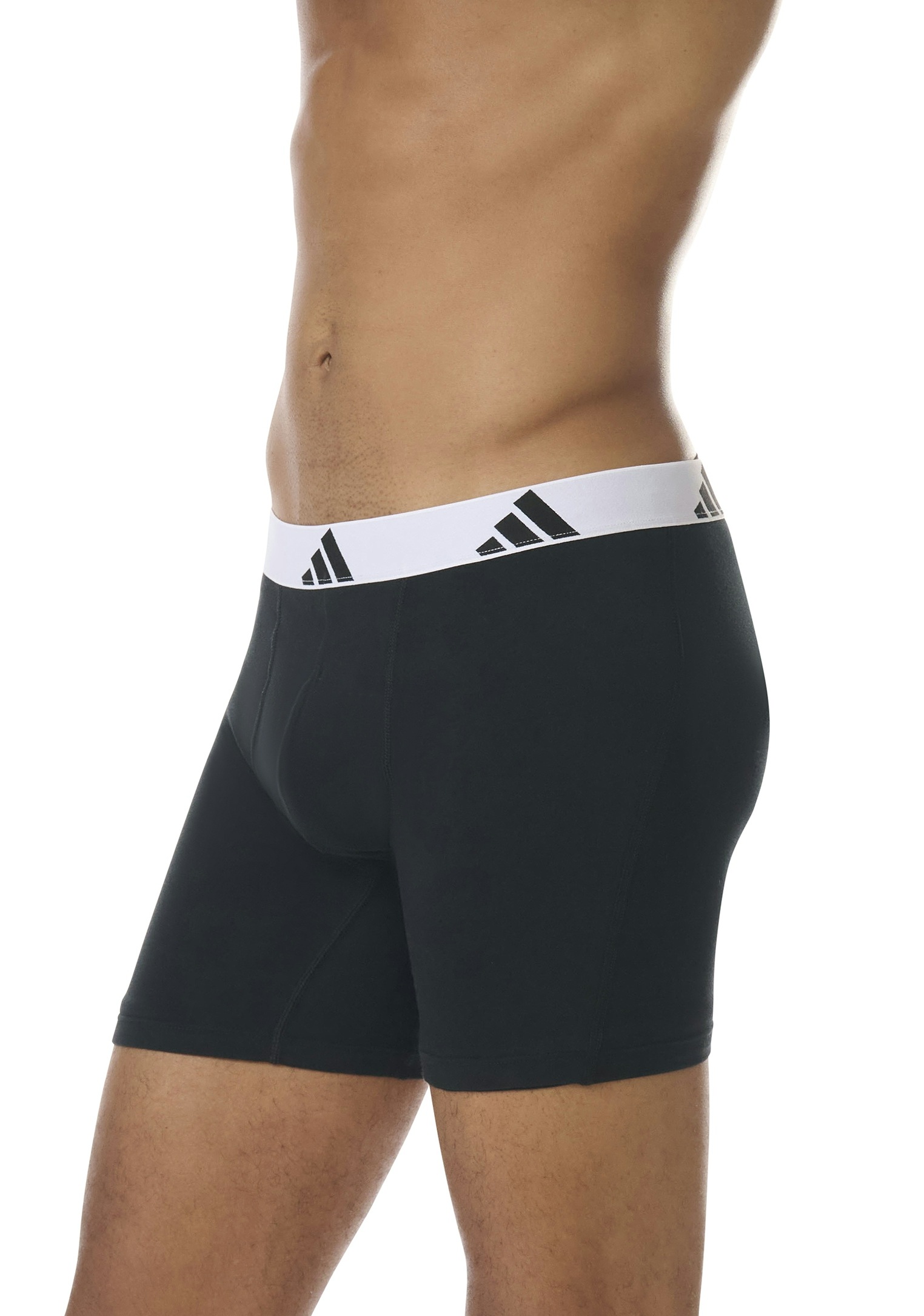 adidas Sportswear Boxershorts »Active Flex Cotton«, (3er Pack), mit etwas längerem Bein