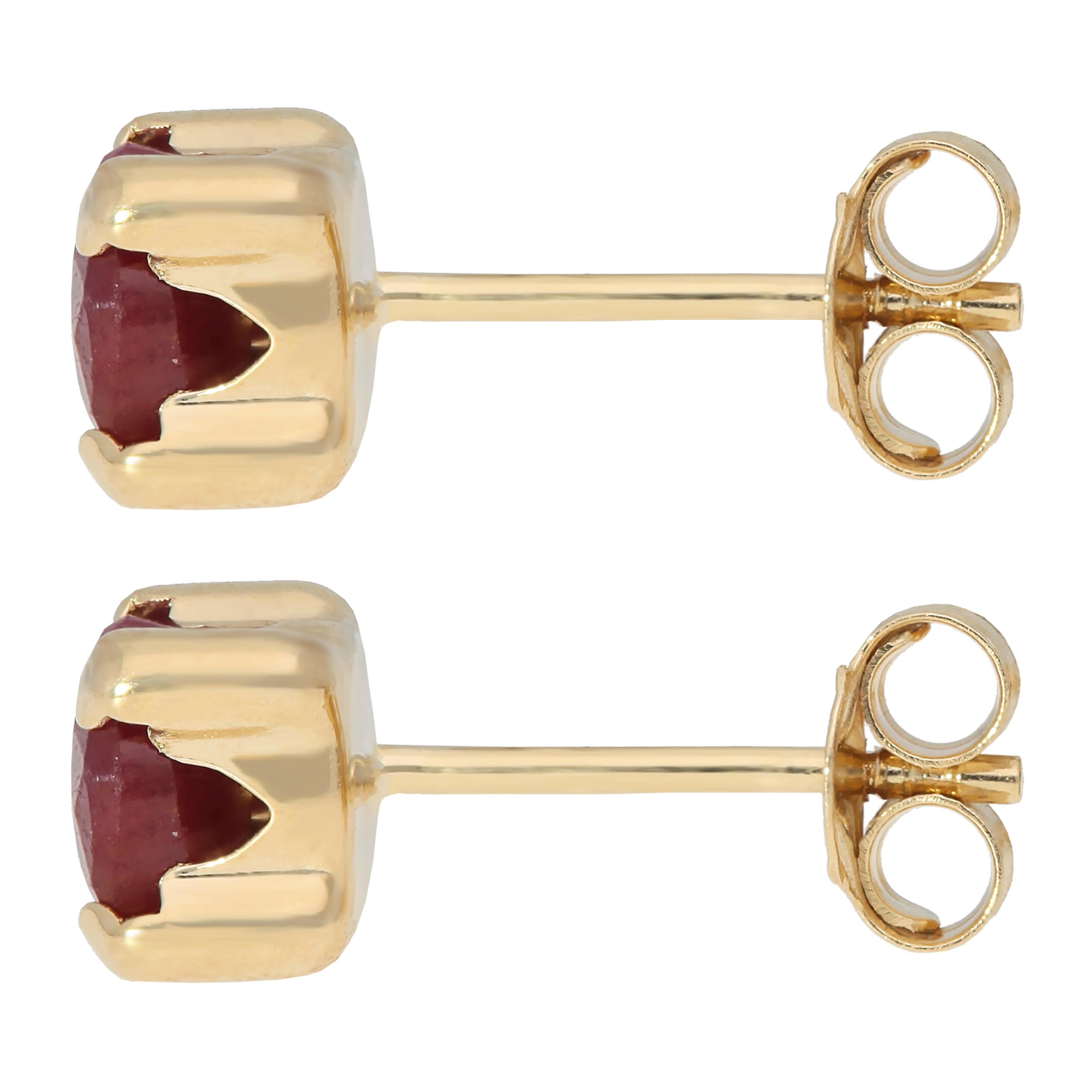 Firetti Paar Ohrstecker »Schmuck Geschenk Gold 375 Ohrschmuck Ohrringe Solitär« mit Saphir, Smaragd oder Rubin