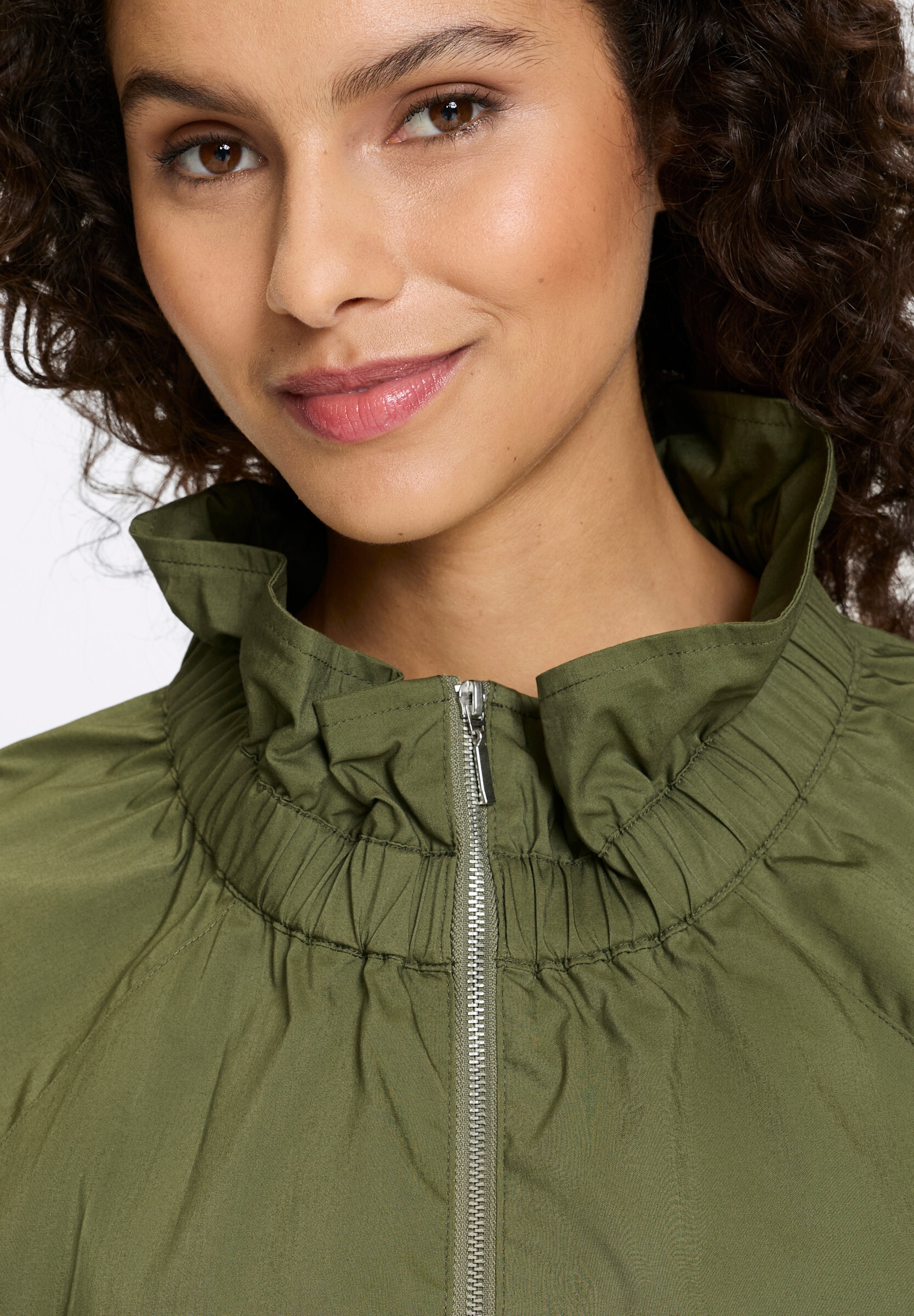 heine Blusenblazer »Blouson Blusenjacke mit Stehkragen«