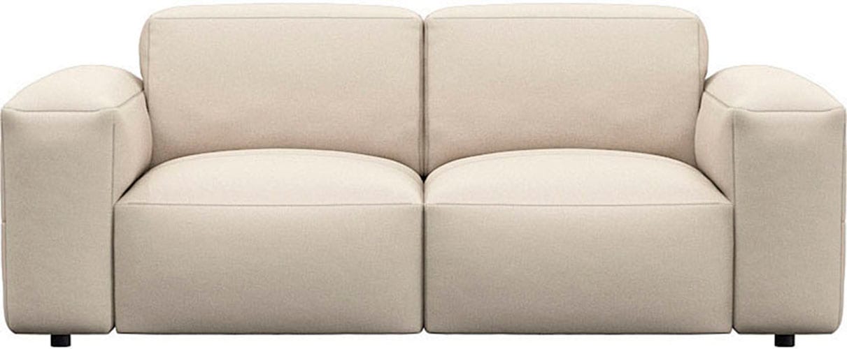FLEXLUX 2-Sitzer »Lucera Sofa, super bequem durch hochwertigen Sitzaufbau mit Kaltschaum«, Designsofa, modern & anschmiegsam