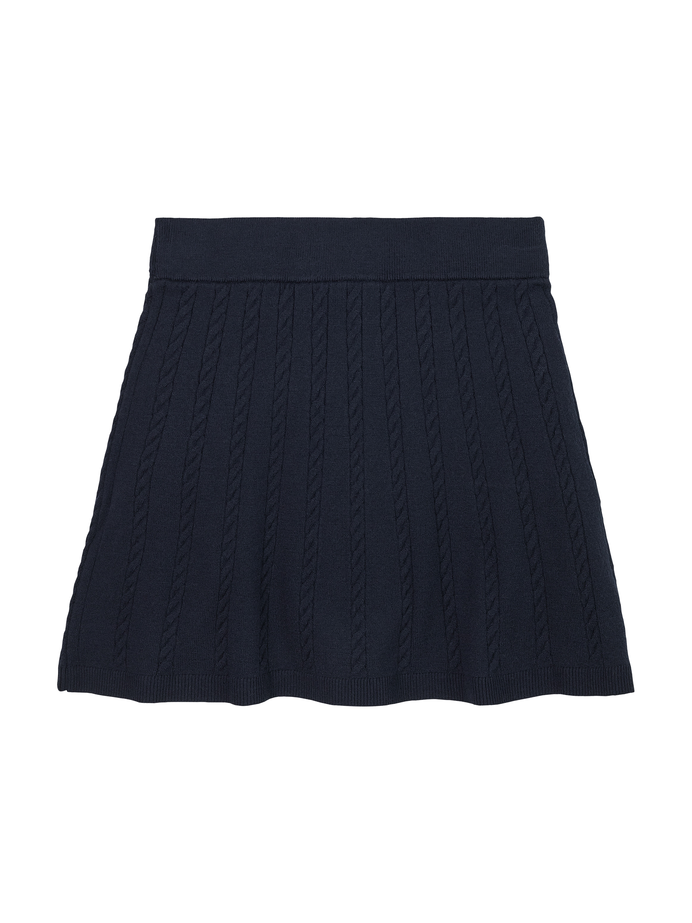 Tommy Hilfiger Strickrock »MINI CABLE SKIRT«, mit kleinem Zopfmuster