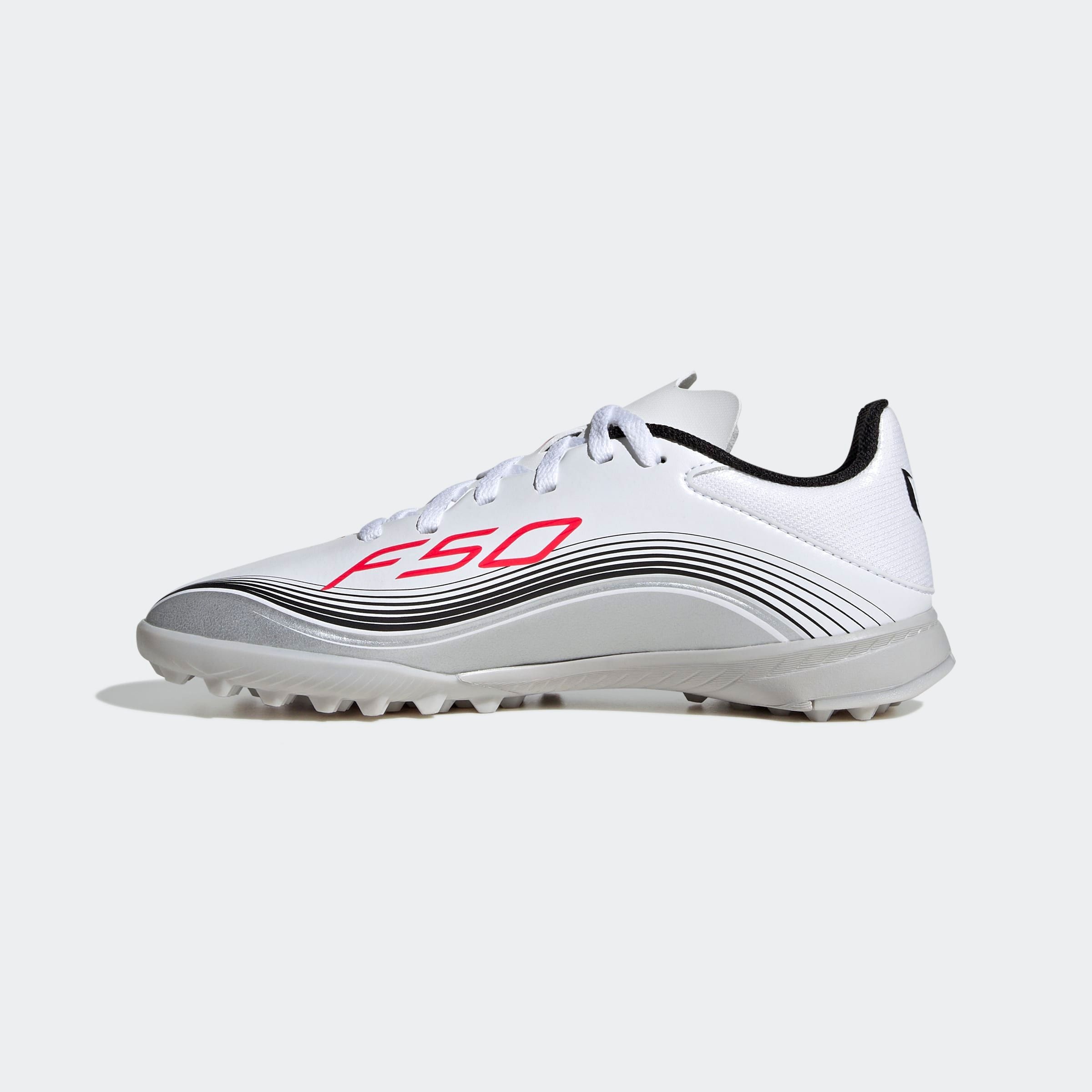 adidas Performance Fußballschuh »F50 MESSI LEAGUE KIDS TF«, geeignet für harte Untergründe Asche und Kunstrasen