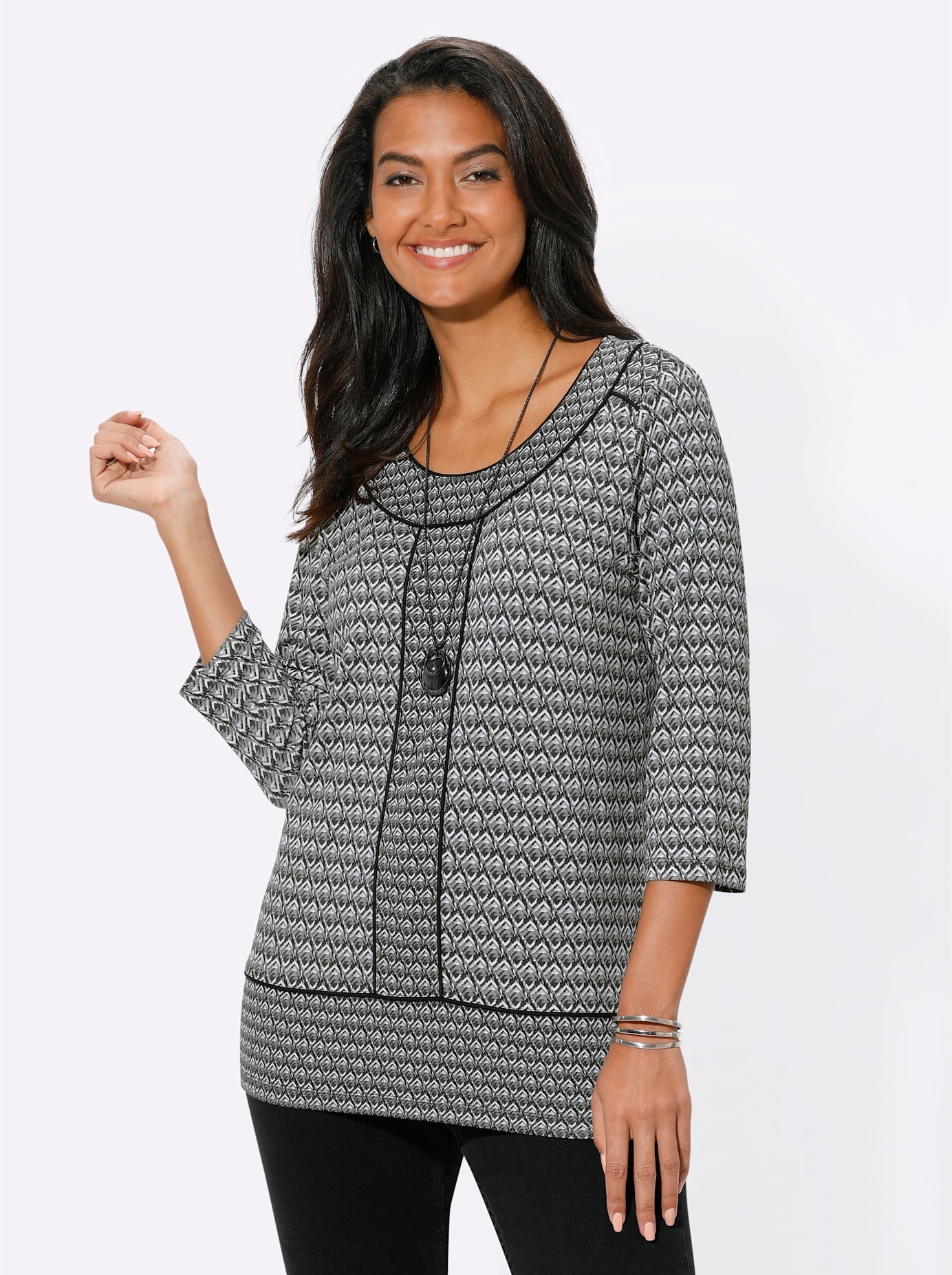 Casual Looks 3/4-Arm-Shirt »Shirt«, (1 tlg.)