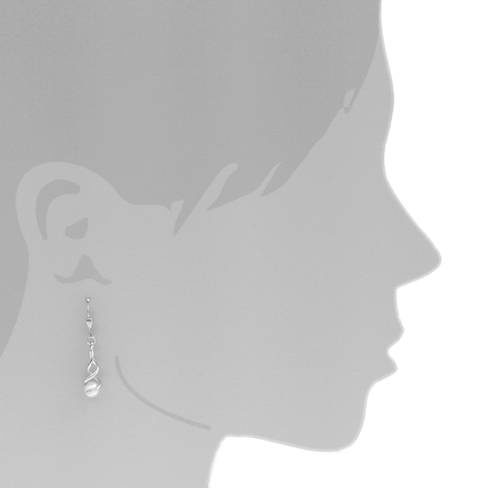 OSTSEE-SCHMUCK Paar Ohrhänger »- Lusia - Silber 925/000 - Zuchtperle«