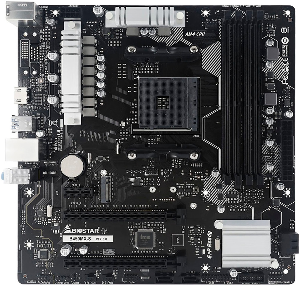 Biostar Mainboard »B450MX-S«