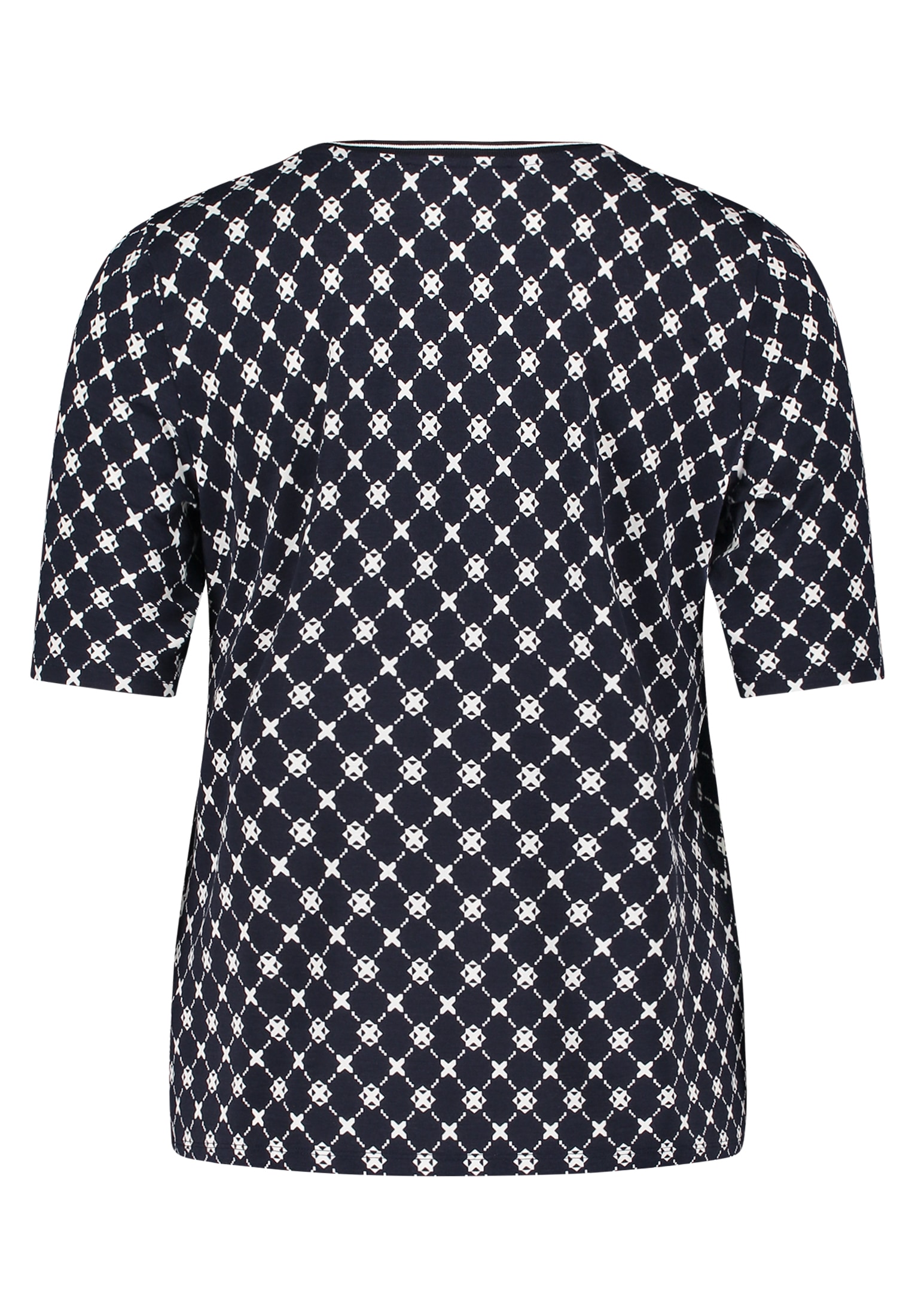 Betty Barclay Rundhalsshirt »Basic Shirt mit Rippbündchen«