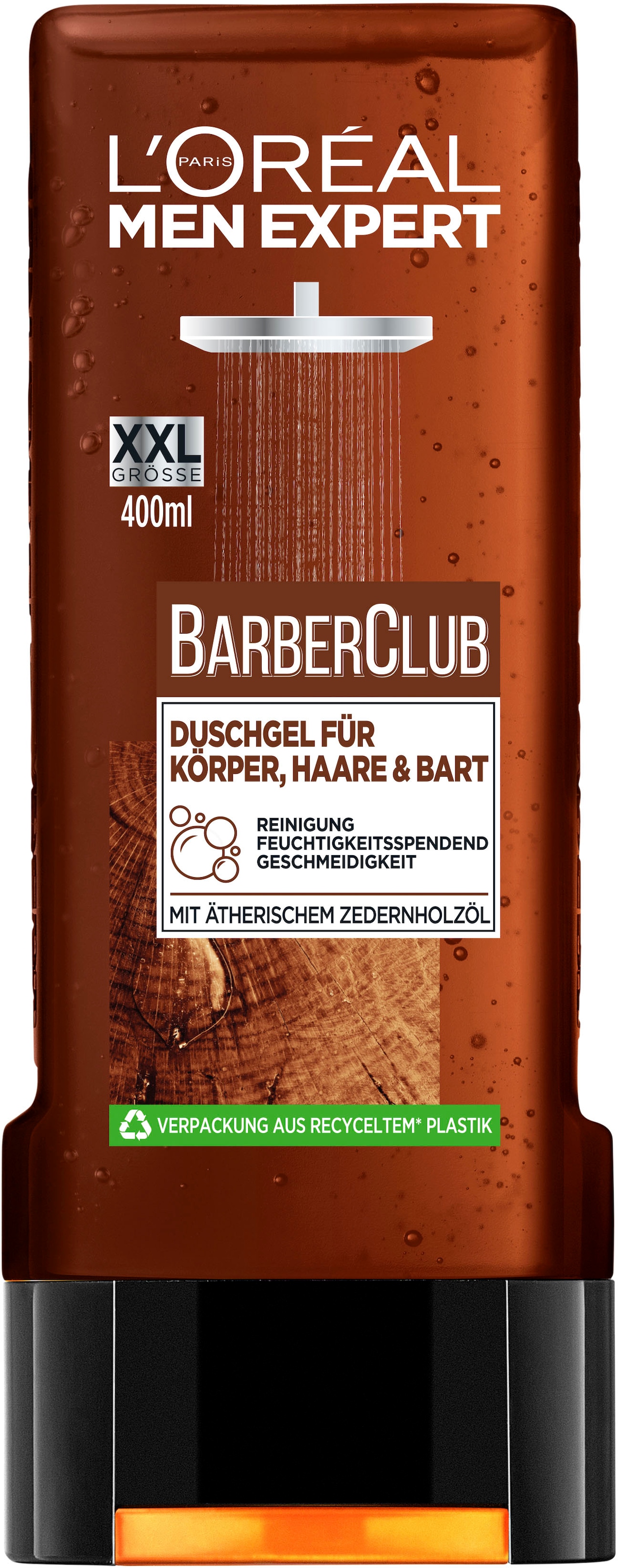 L'ORÉAL PARIS MEN EXPERT Duschgel »Barber Club«, (Packung, 6 tlg.)