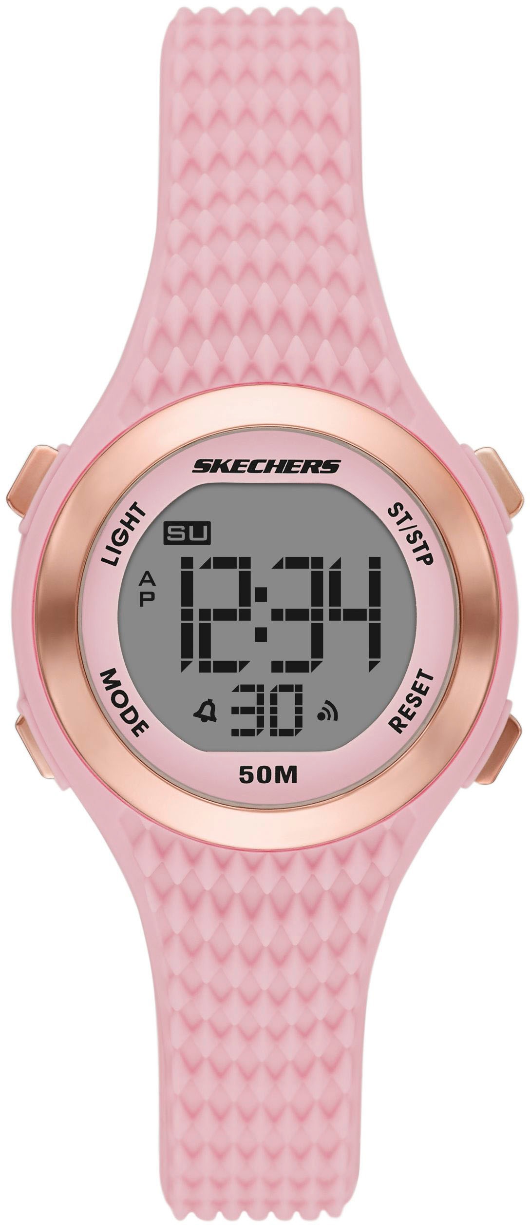Skechers Chronograph »ELKWOOD, SR2129«, Quarzuhr, Armbanduhr, Damenuhr, digital, Stoppfunktion