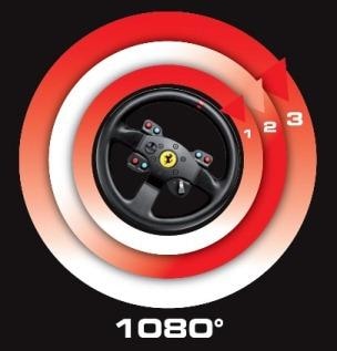 Thrustmaster Lenkrad »T300 Ferrari Integral Racing Wheel Alcantara Edition«