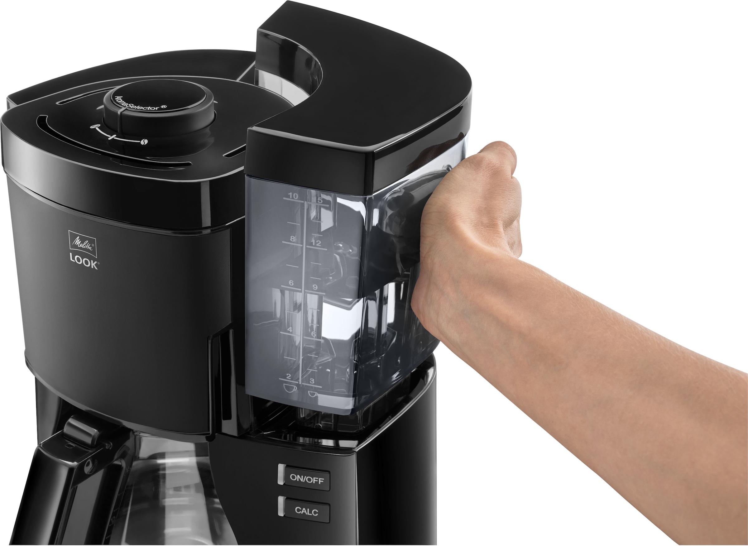 Melitta Filterkaffeemaschine »Look® Perfection 1025-06« 1,25 l Kaffeekanne Papierfilter 1x4