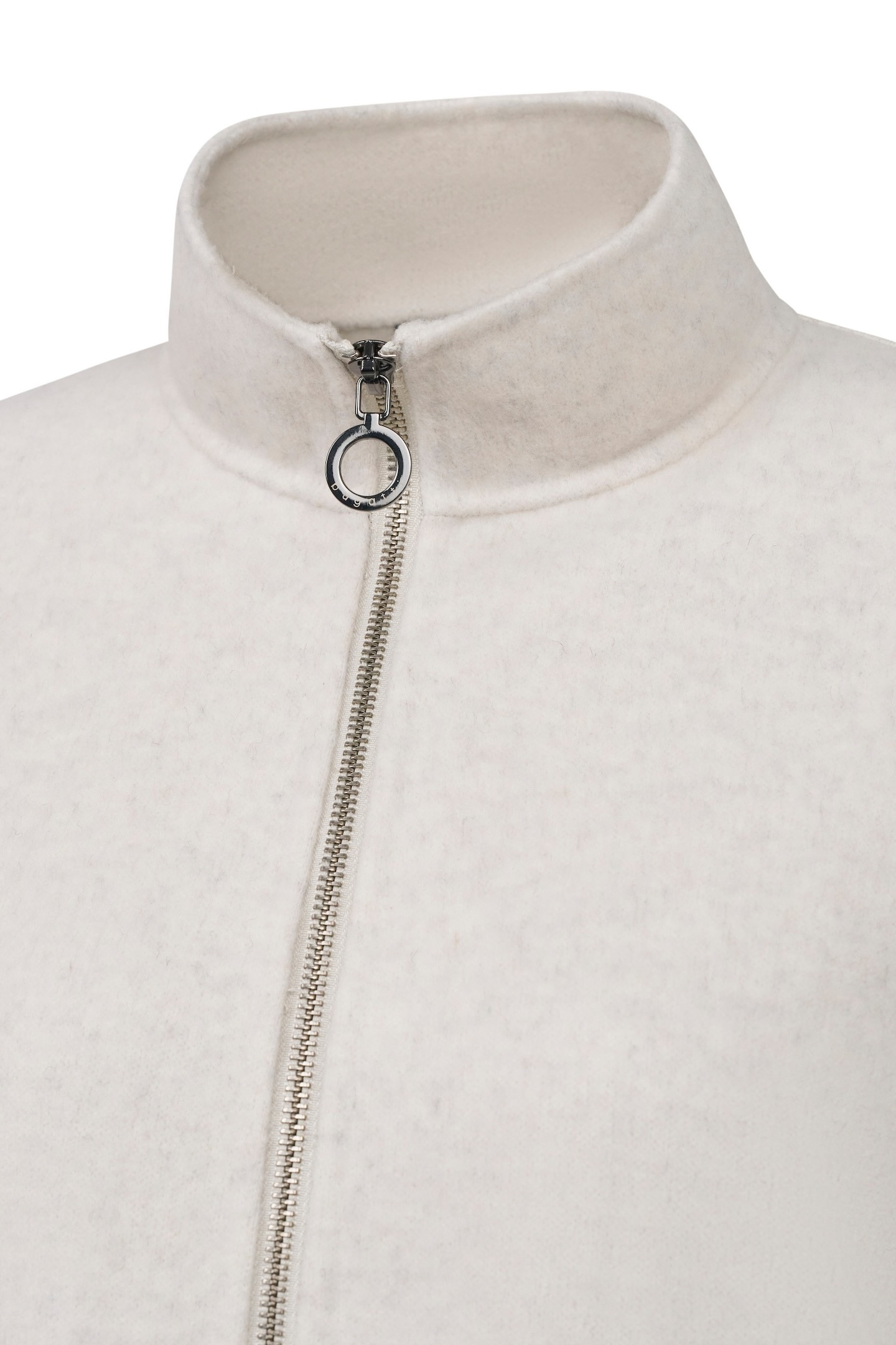 bugatti Wolljacke, ohne Kapuze, mit Stehkragen & Reißverschluss