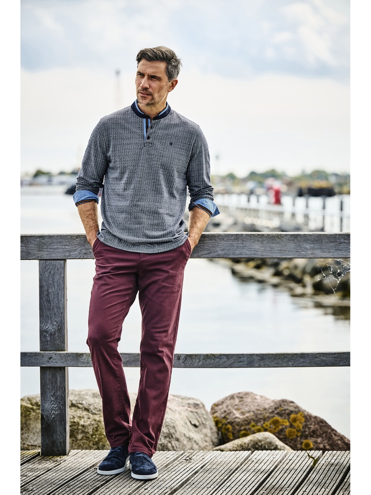 Babista Langarm-Poloshirt »Langarmshirt TIBERON«