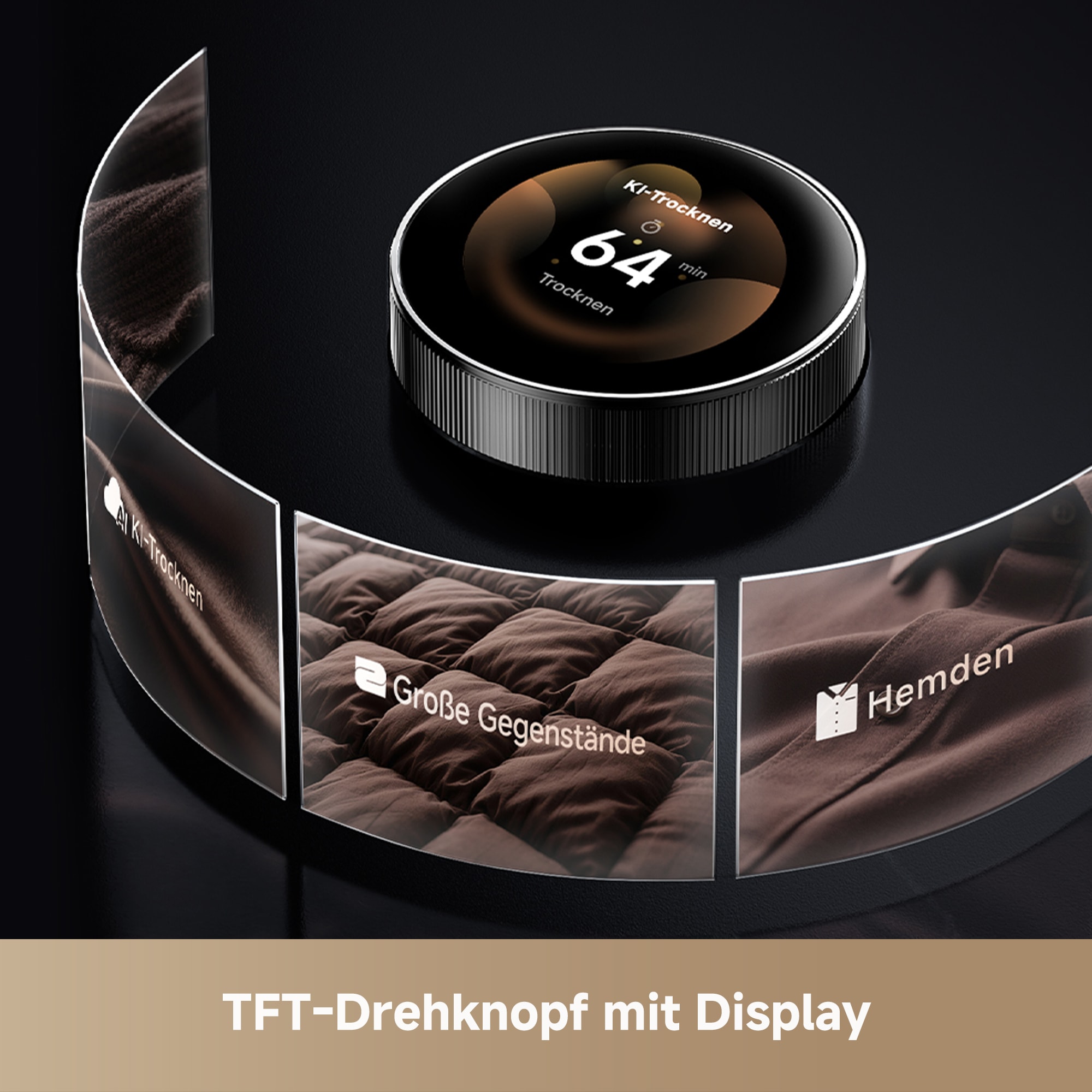 Dreame Wärmepumpentrockner »L9 Dryer 9Kg« Dual-Inverter-Wärmepumpentrocknung, Dampfpflege