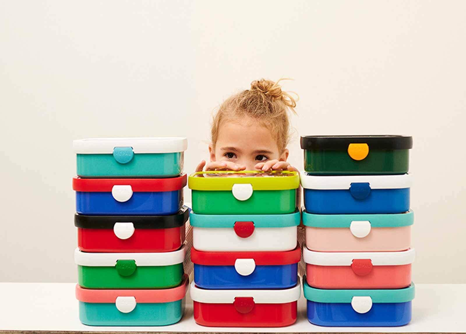 Mepal Lunchbox »Brotdosen mit Einsatz Campus 700 ml 2er Set«, (2 tlg.)