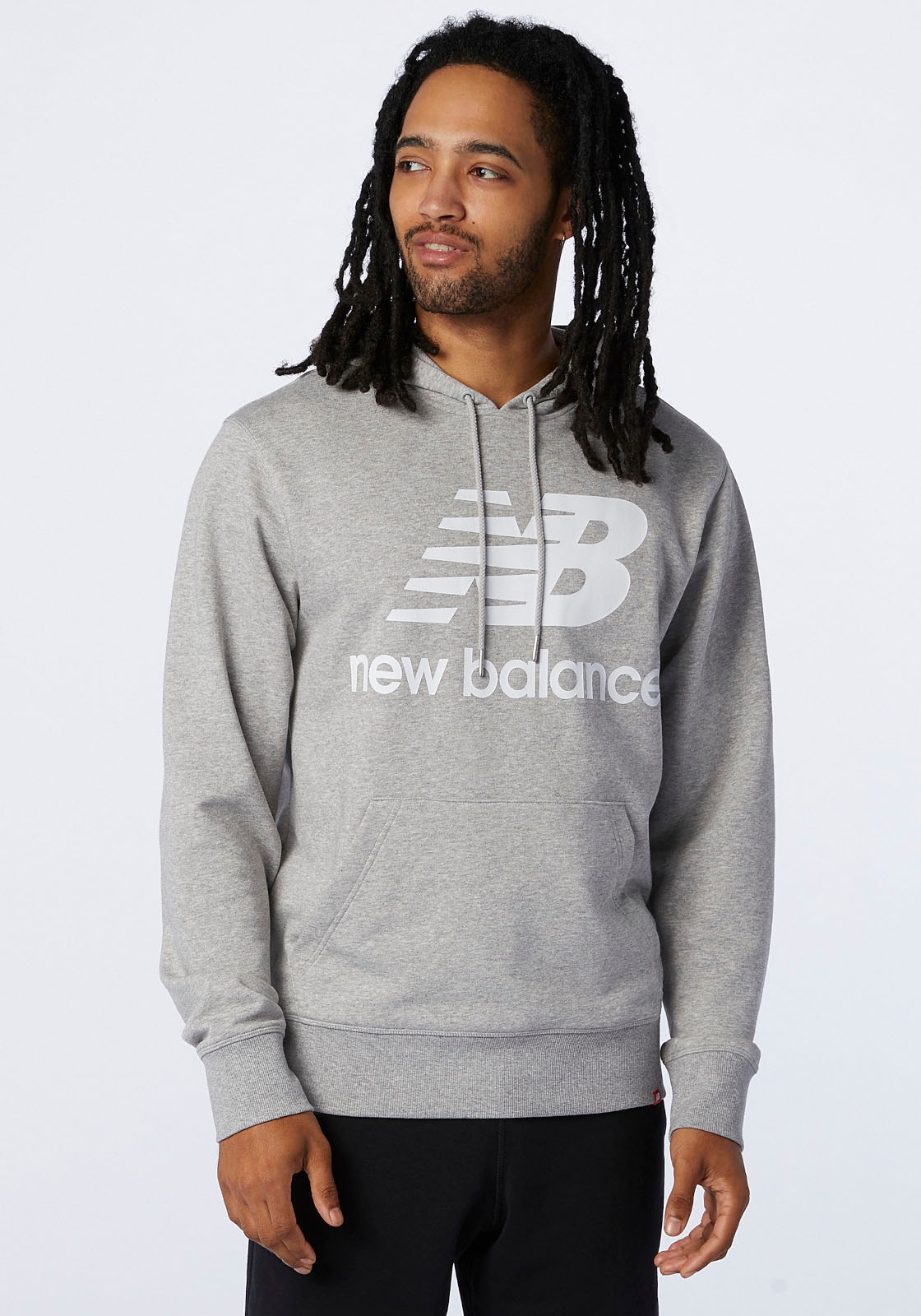 New Balance Kapuzensweatshirt »NB FLEECE online STACKED bei OTTO kaufen ESSENTIALS LOGO HOODIE«