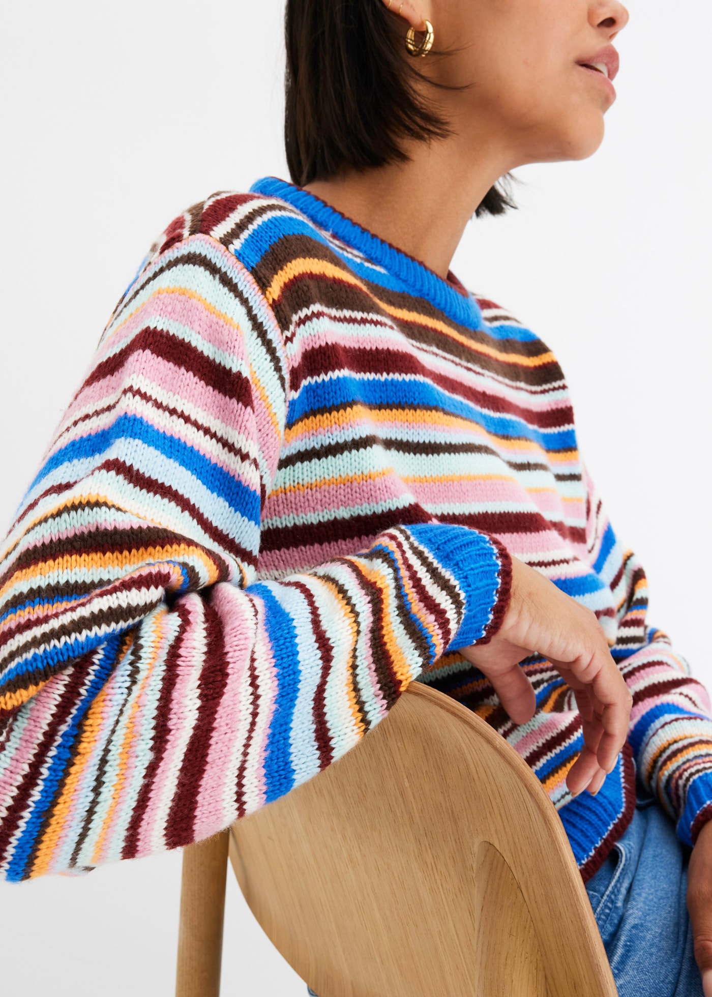 bonprix Strickpullover Pullover gestreift