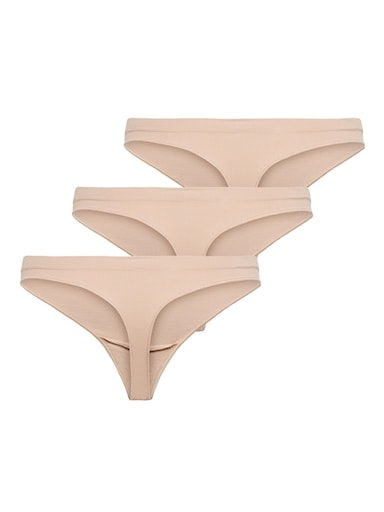 ONLY (Packung, S-LESS St.) bei 3-PK NOOS«, T-String 3 THONG »ONLVICKY RIB OTTO