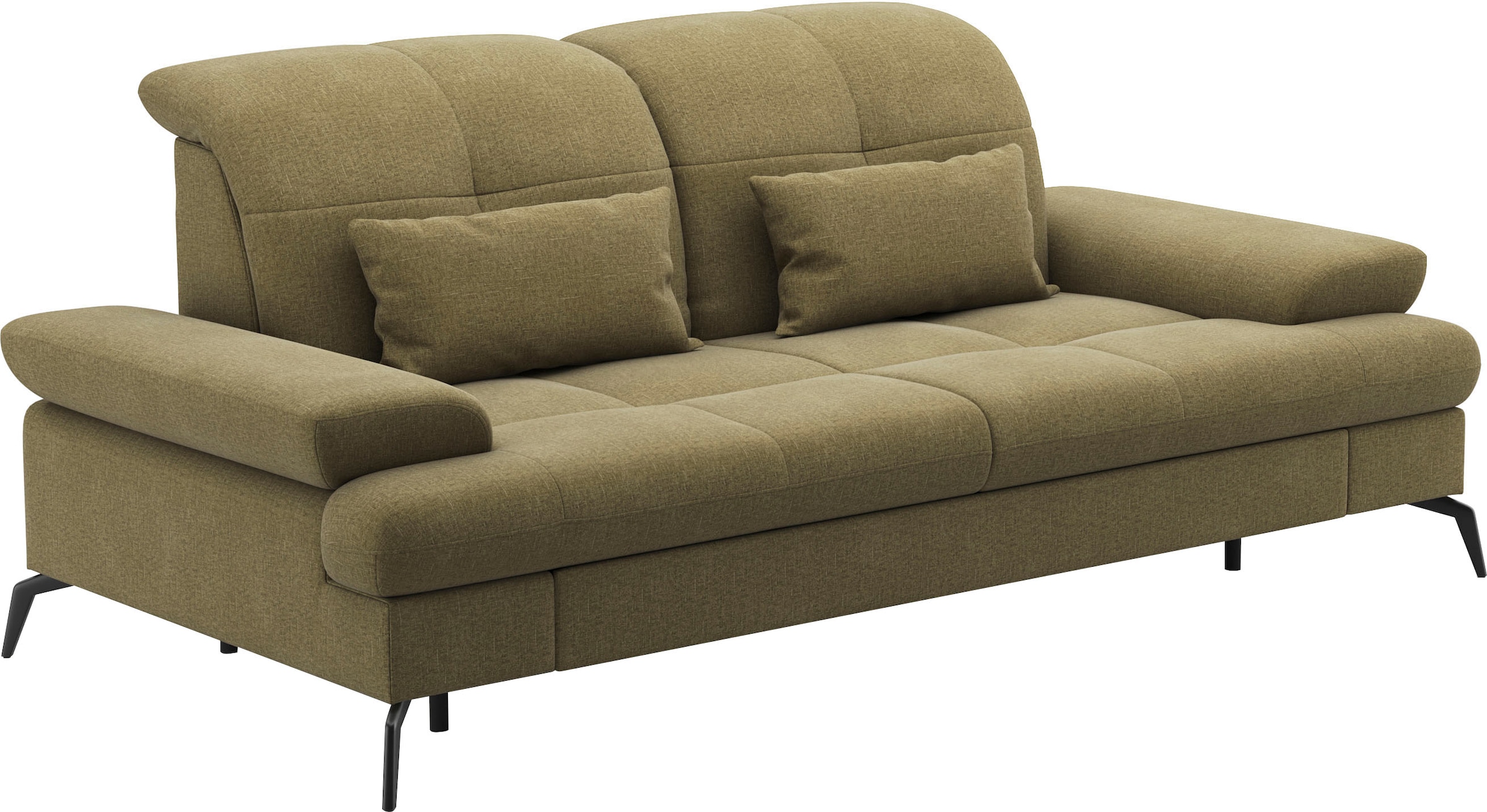 sit&more 2,5-Sitzer »Amica, inkl. Sitztiefenverstellung und Armteilverstellung«, wahlweise mit Kopfteilverstellung und Bettfunktion