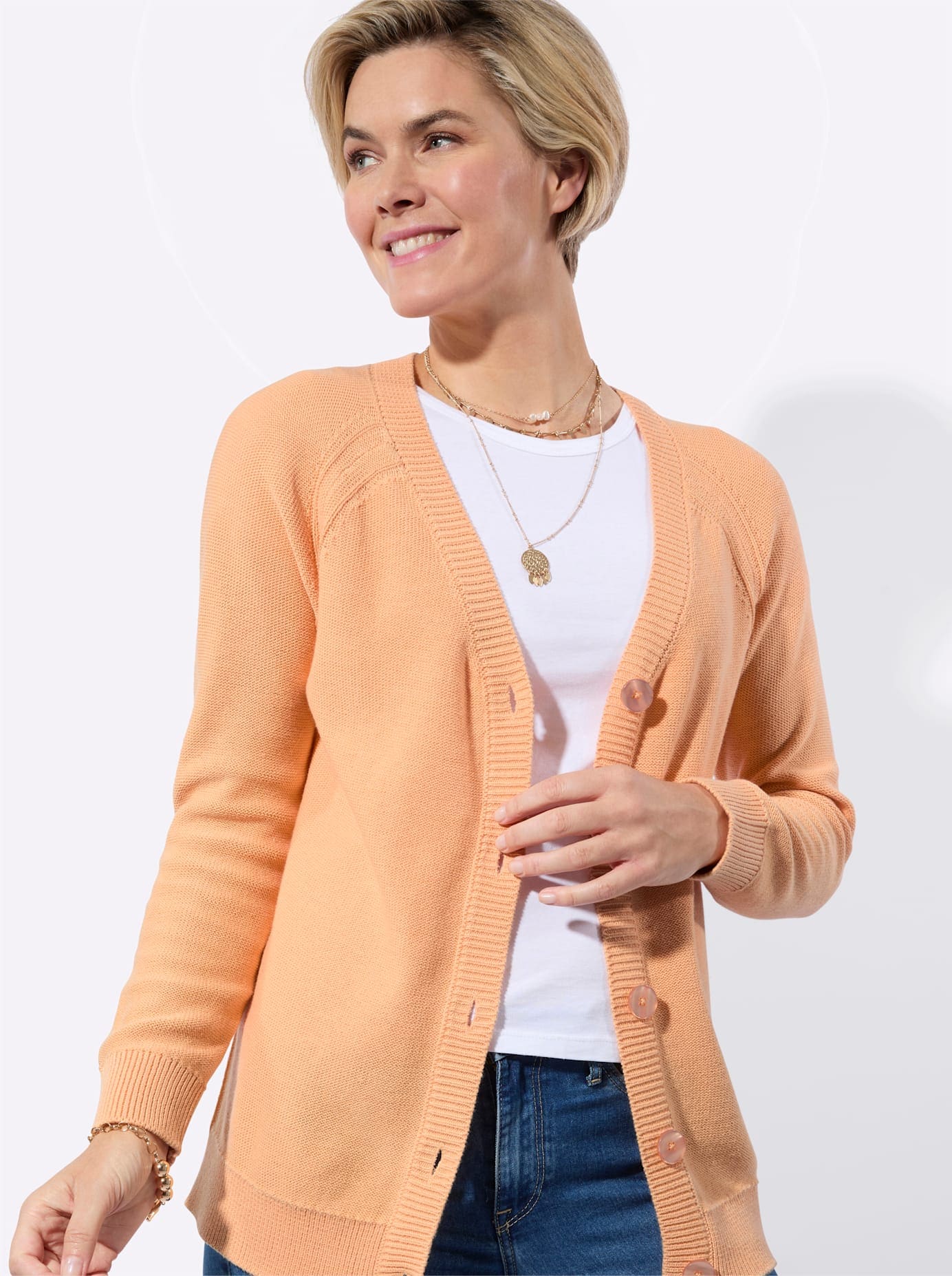 Classic Basics Strickjacke