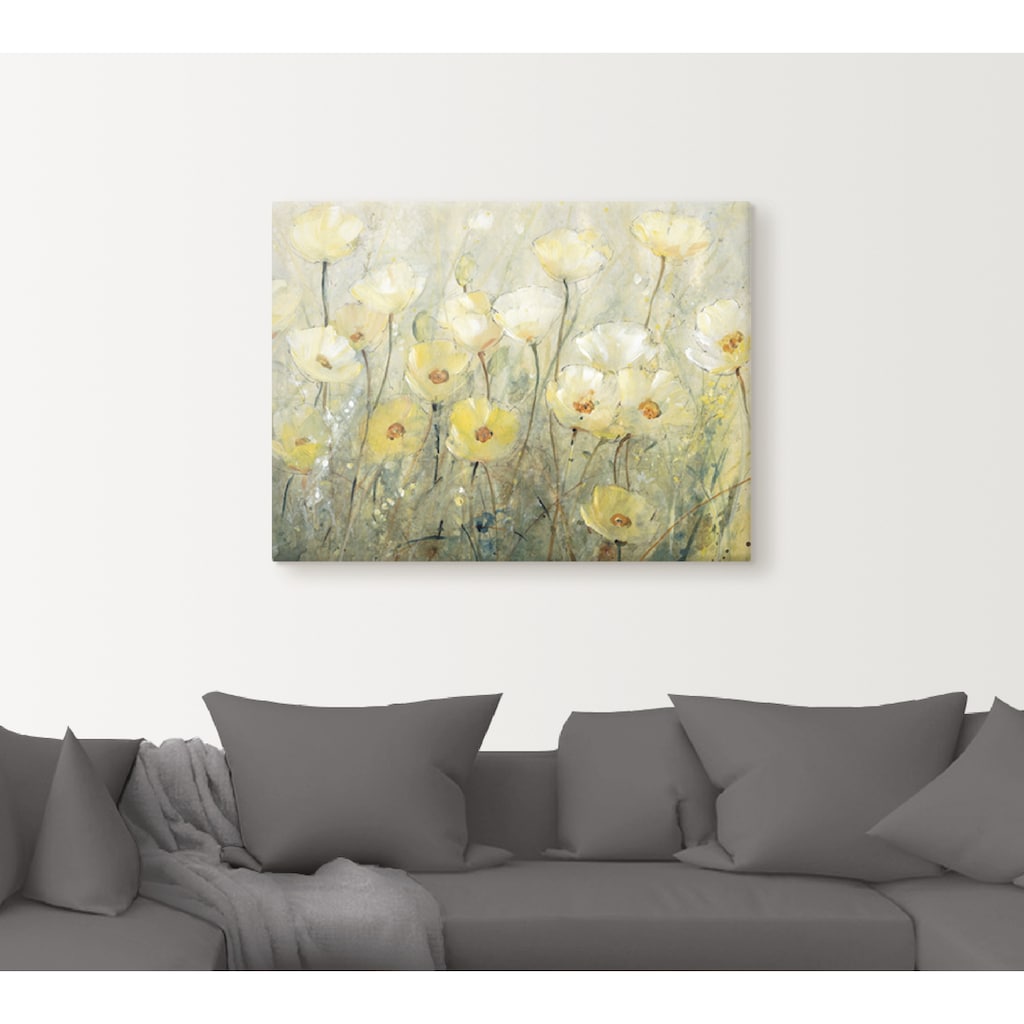 Artland Wandbild »Sommer in voller Blüte II«, Blumenwiese, (1 St.)