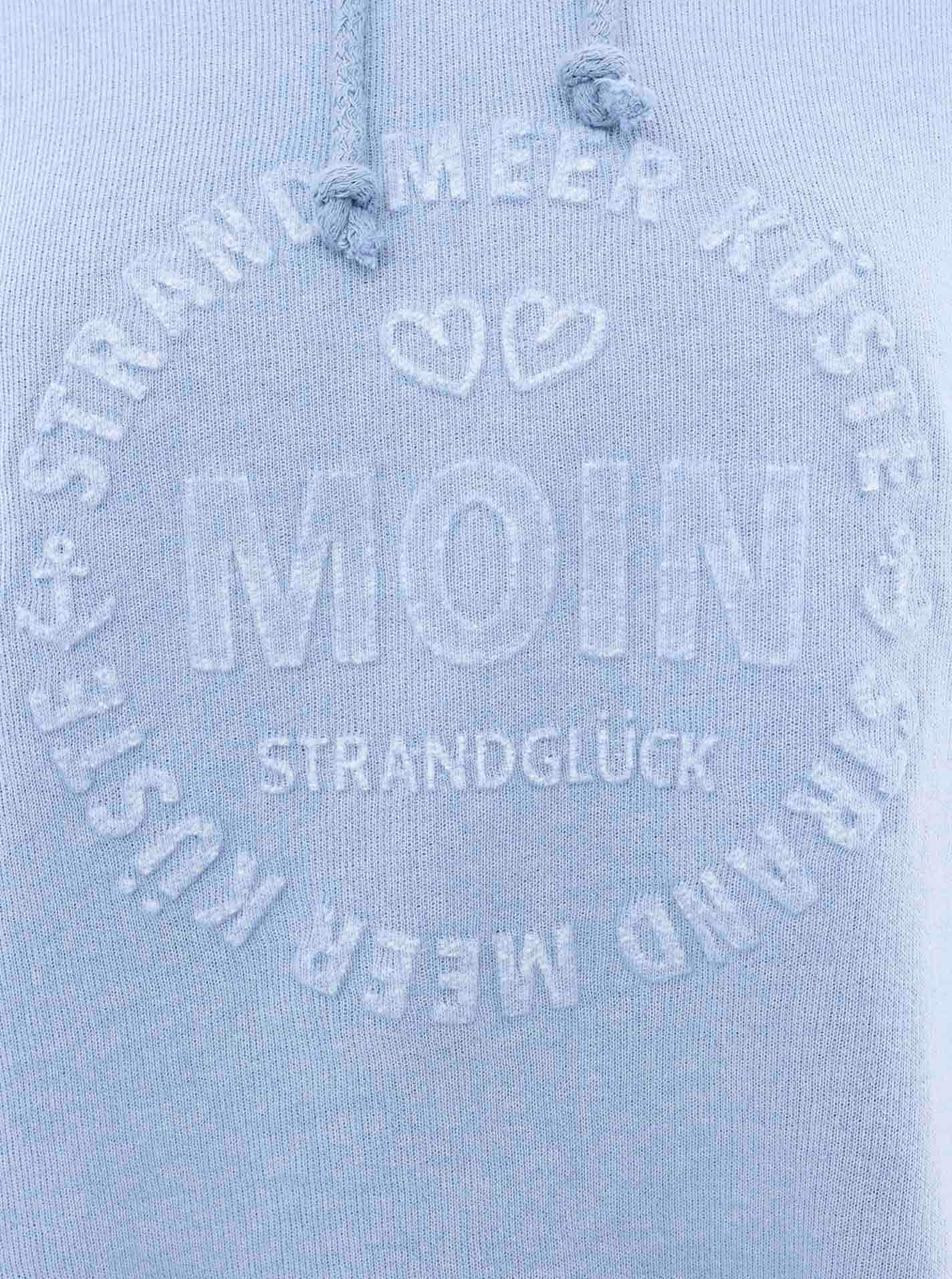 Zwillingsherz Hoodie »"Moin"«, mit Kapuze und Stempeldruck