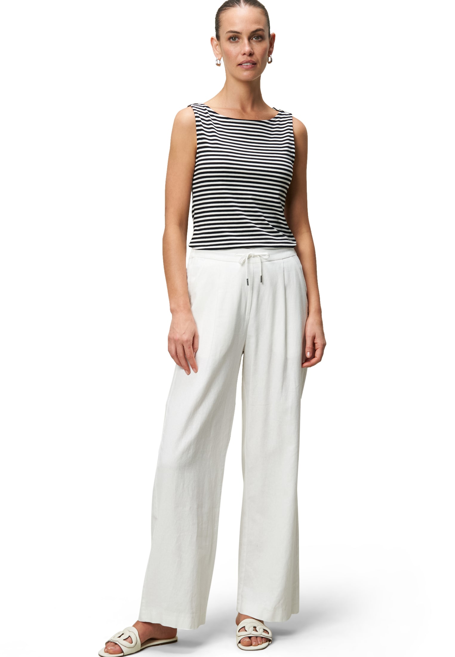 Zero Shirttop »Streifentop mit U-Bootausschnitt«